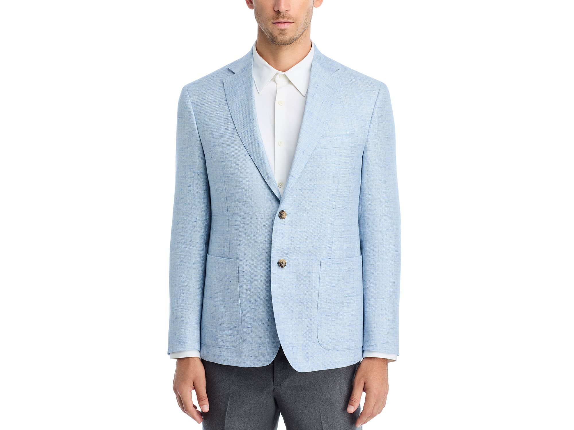 Classic Fit Hopsack Soft Jacket - Exclusive — Image 4
