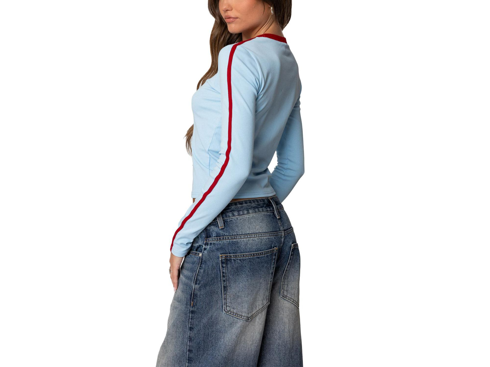 Cherry 8 Long Sleeve T Shirt — Image 3