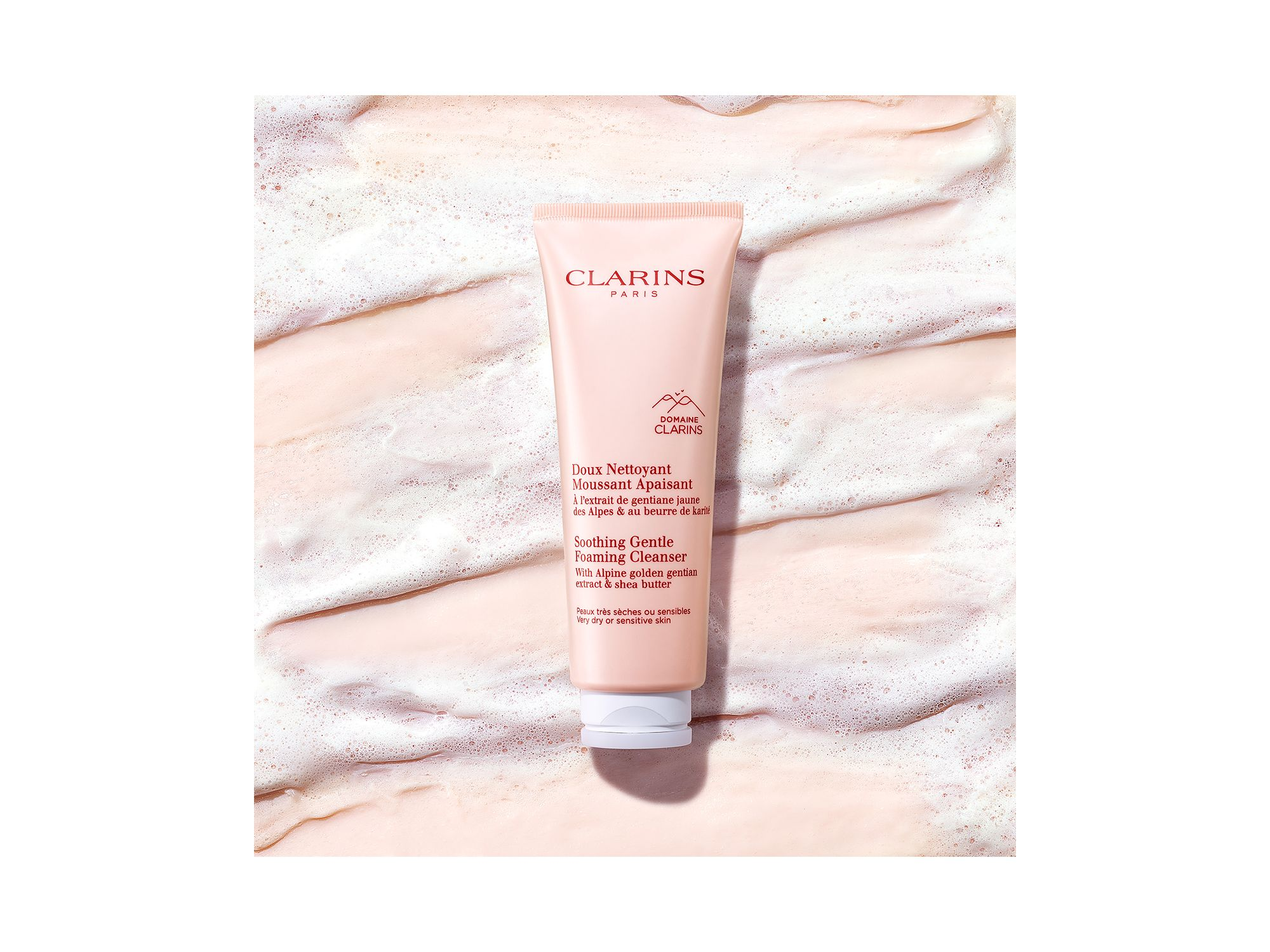 Soothing Gentle Foaming Face Cleanser with Shea Butter 4.2 oz. — Image 3