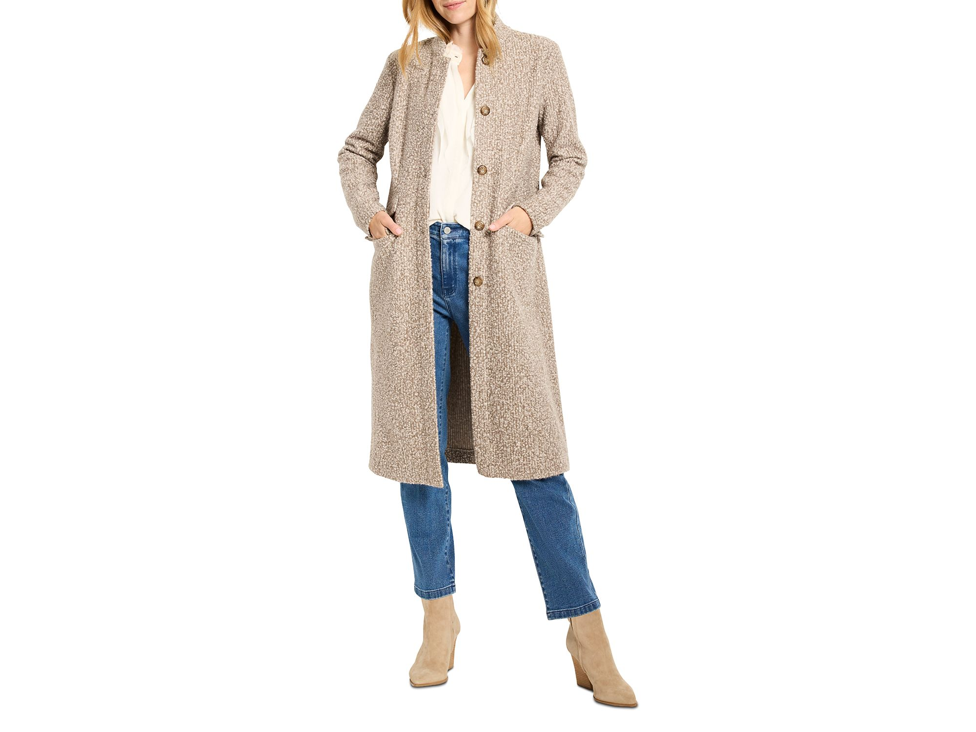 Sherpa Tweed Top Coat — Image 3