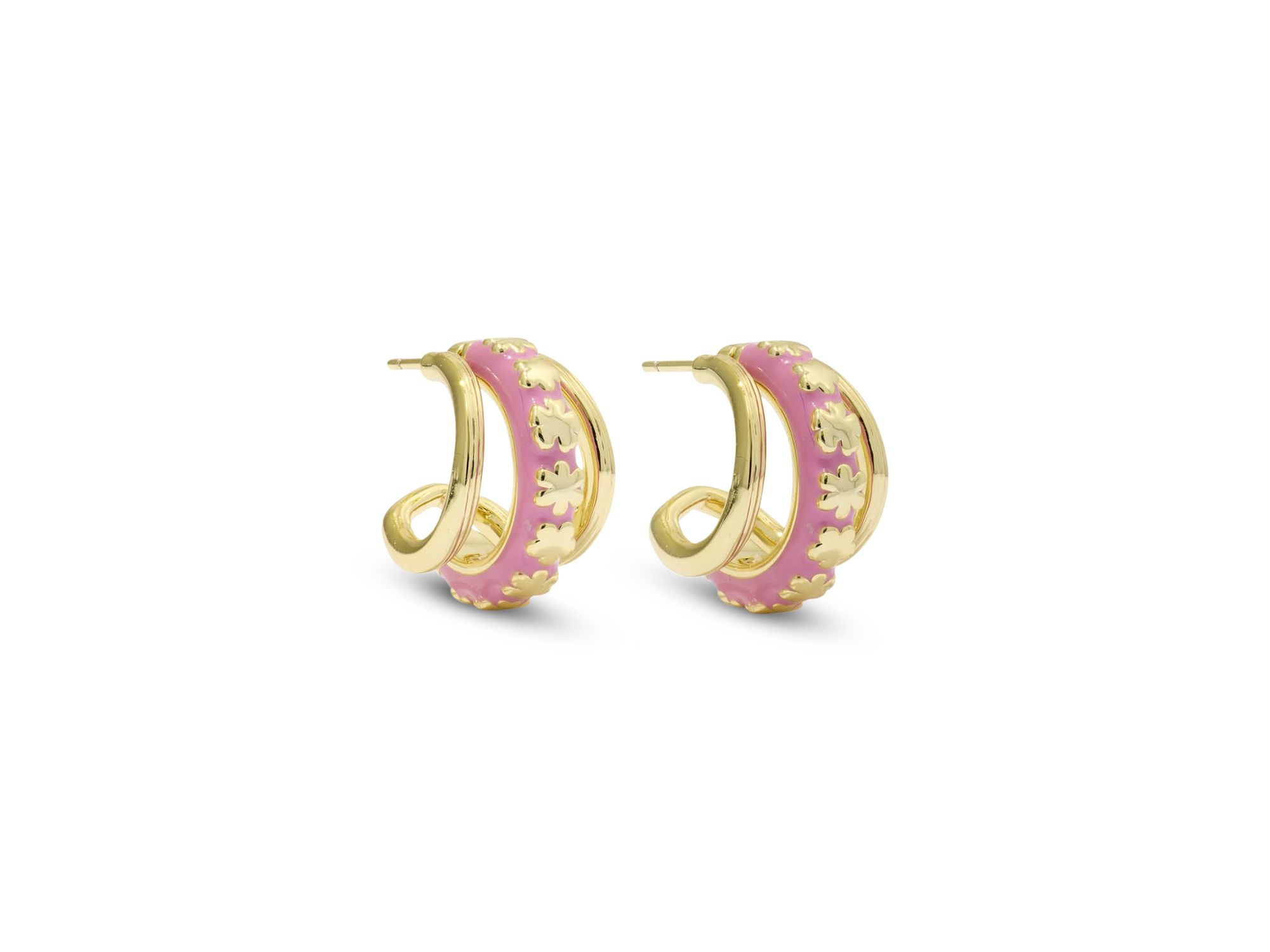 Jane Huggie Hoop Earrings — Image 3