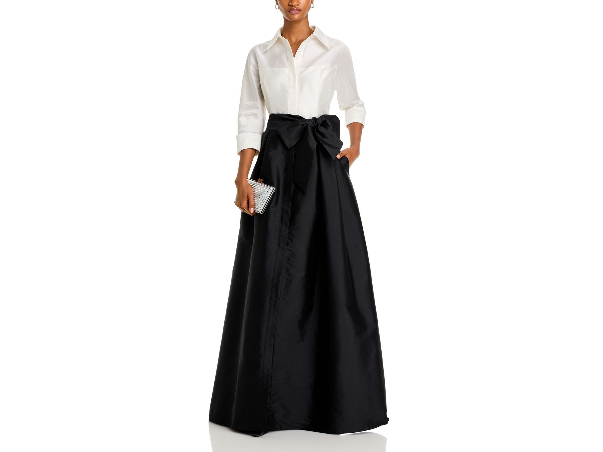Taffeta Shirt Gown — Image 4