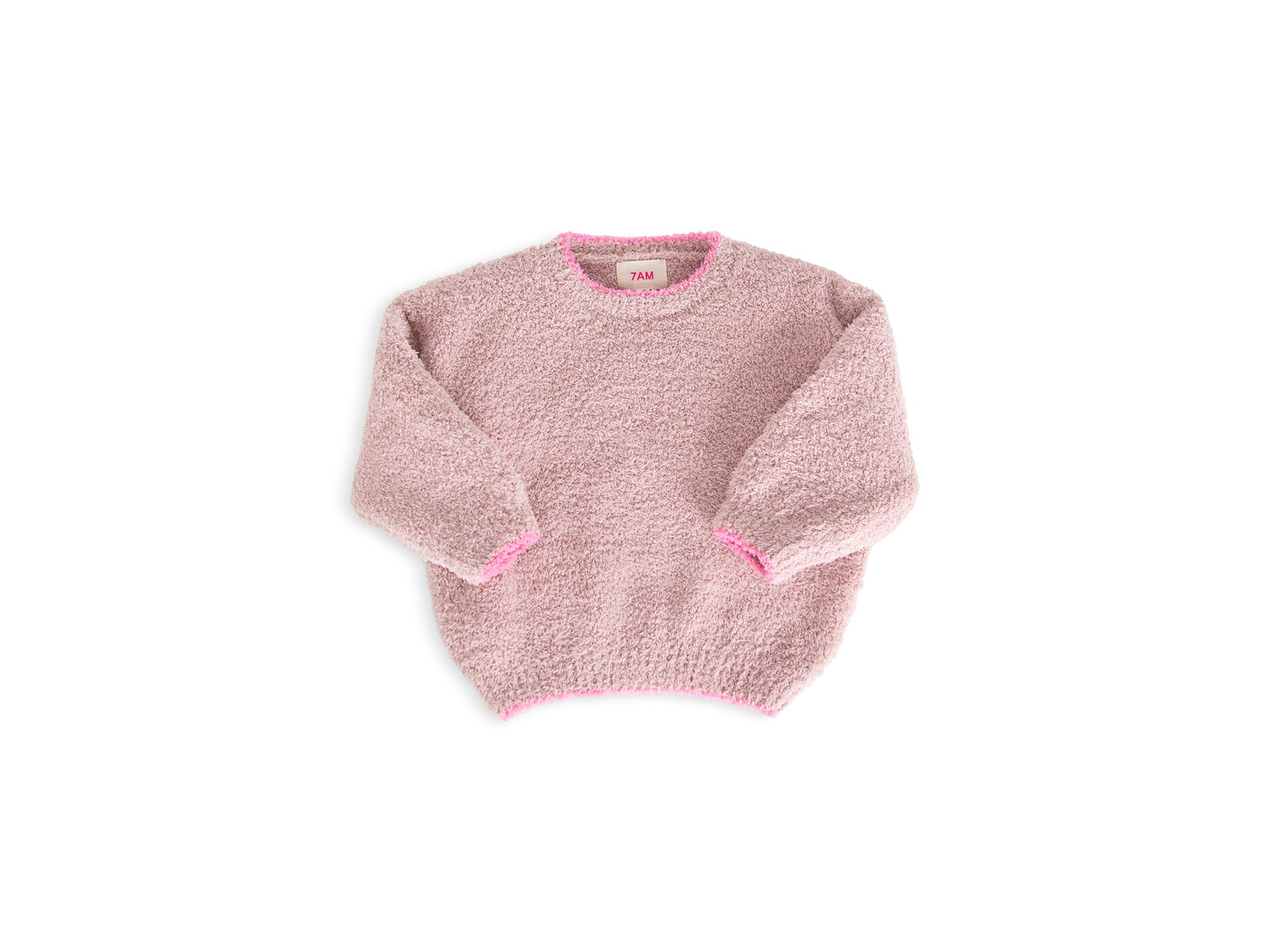 Unisex Fuzzy Boxy Sweater - Baby, Little Kid — Image 10