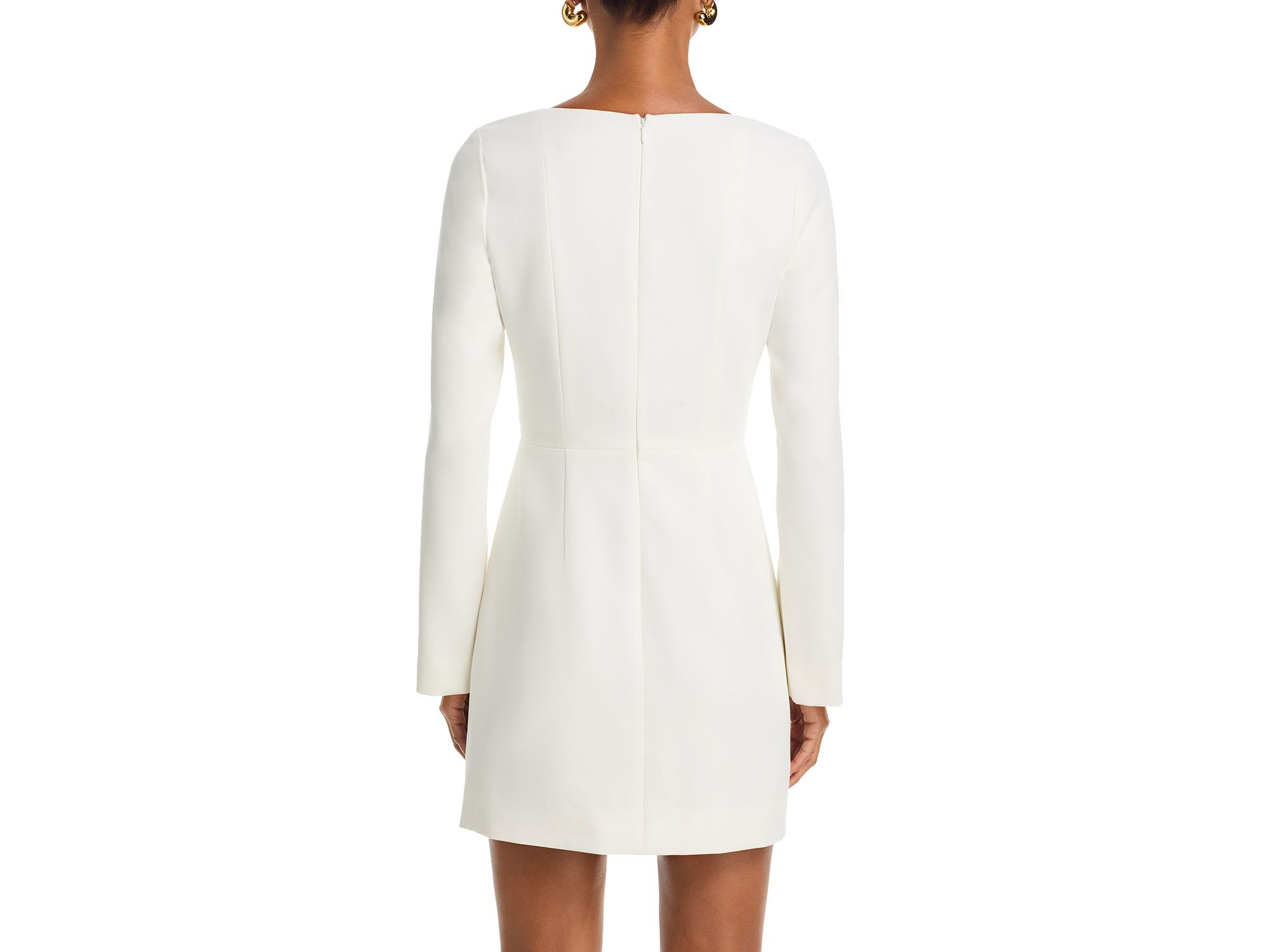 Whisper Sweetheart Neck Mini Dress — Image 4