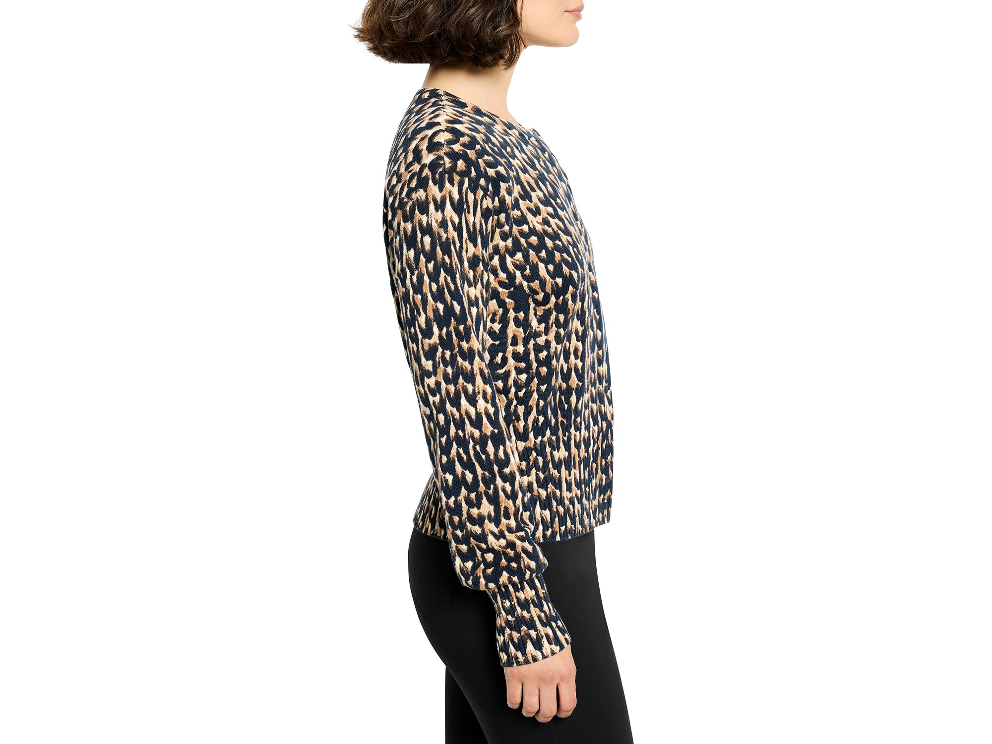 Stitch Print Snap It Up Cardigan — Image 3