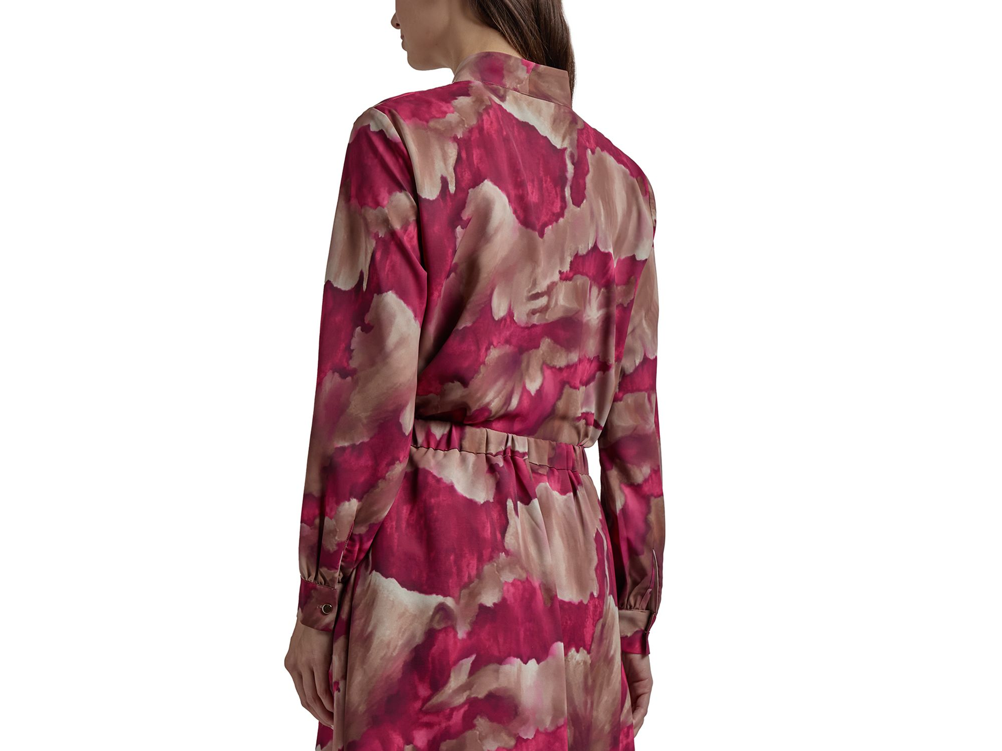 Watercolor Print Blouse — Image 3
