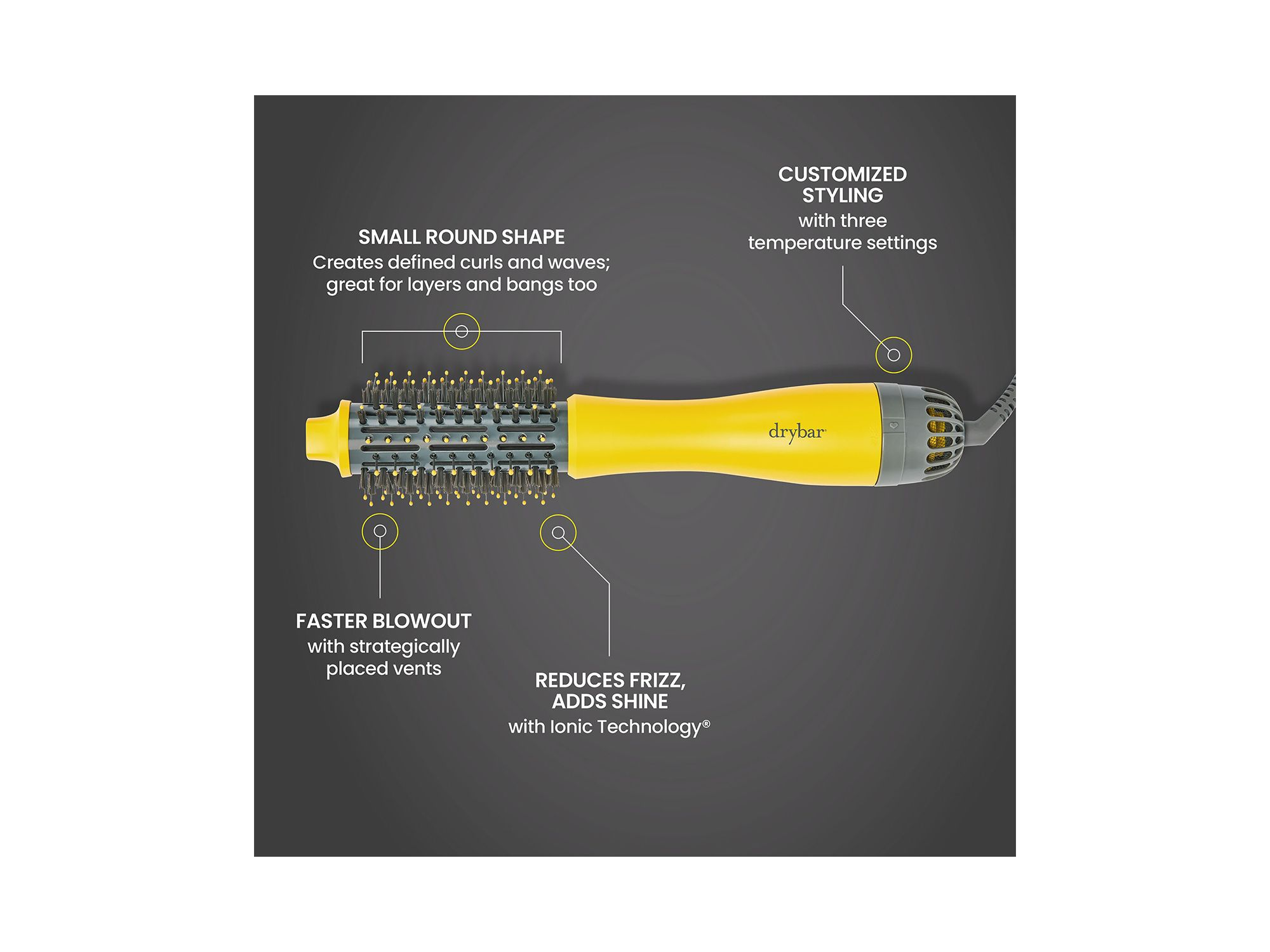 The Half Shot Small Round Blow Dryer Brush — Image 8