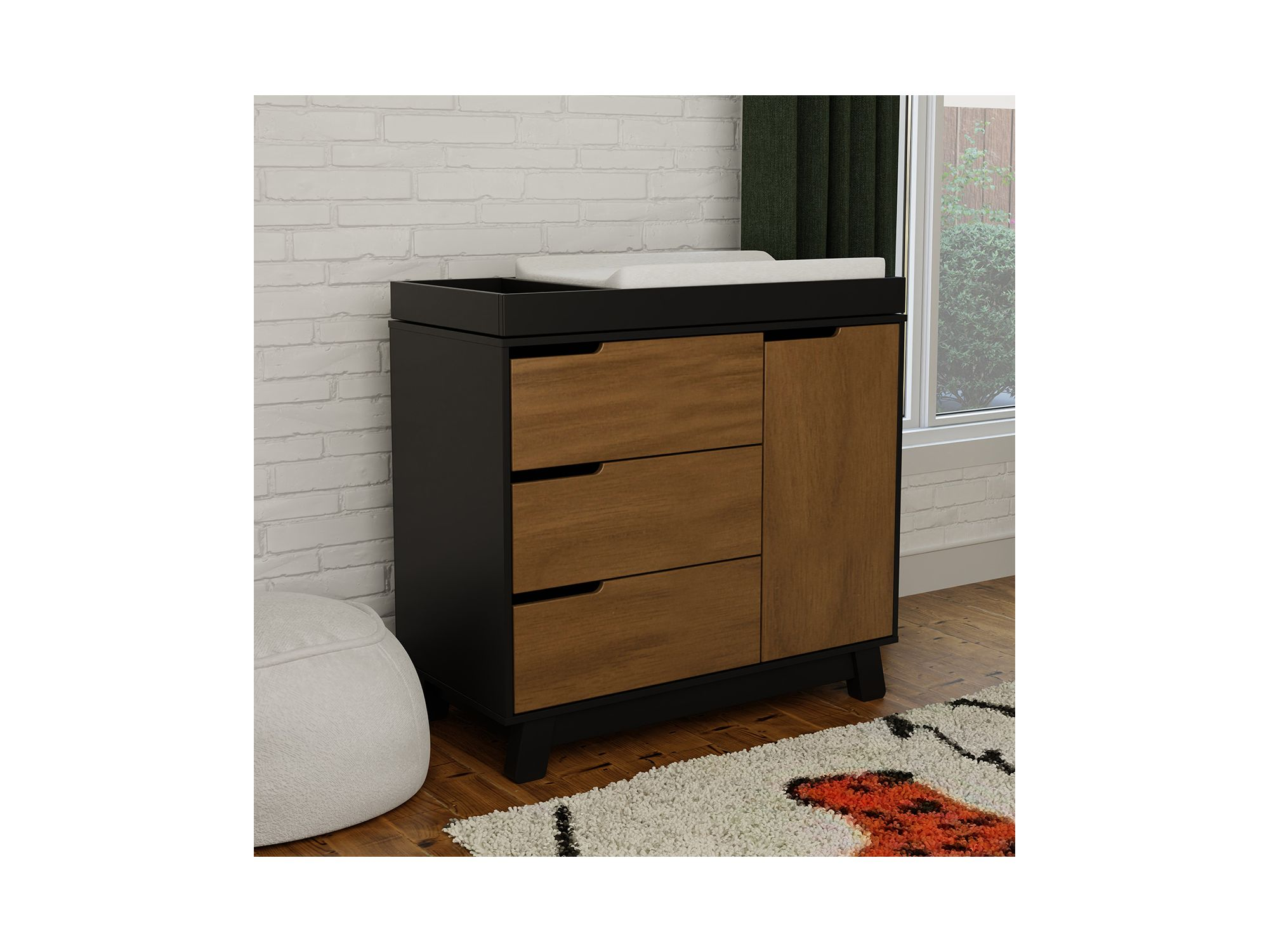 Hudson 3 Drawer Changing Dresser — Image 6
