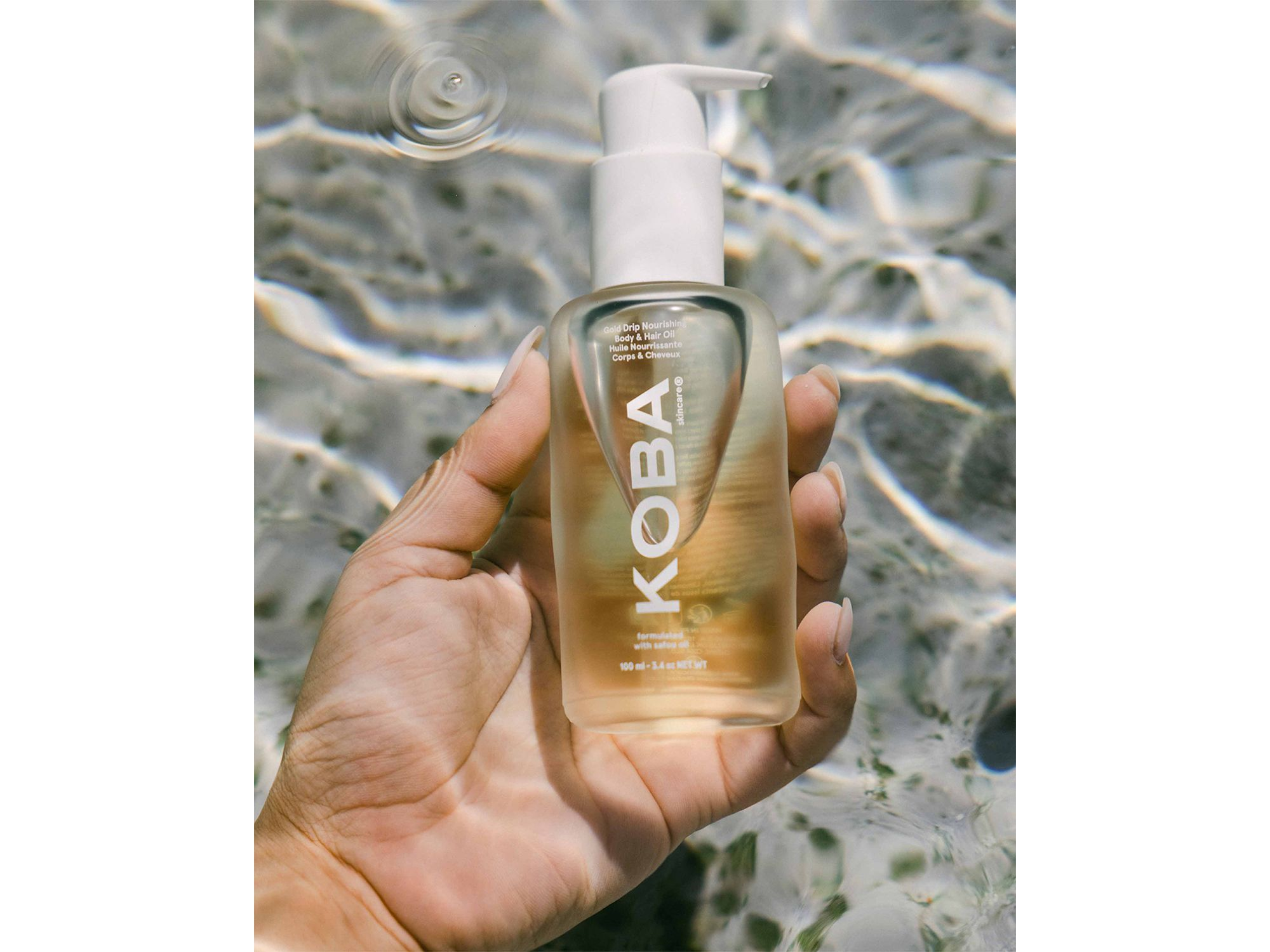 Gold Drip Nourishing Body & Hair Oil 3.4 oz. — Image 4