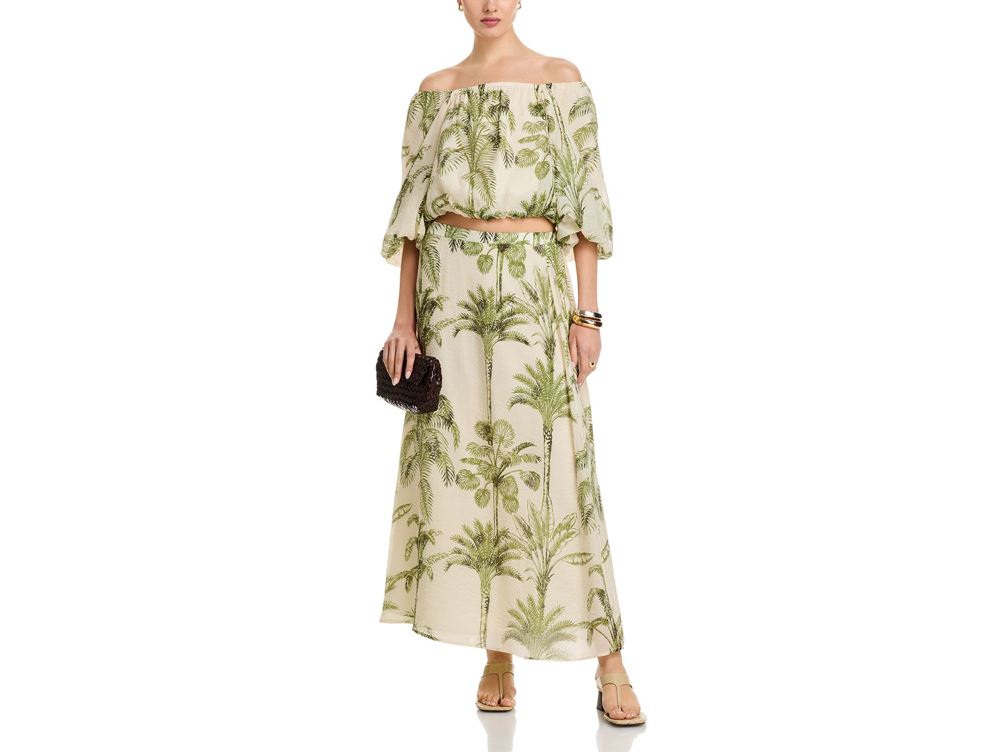 Printed Maxi Skirt — Image 5