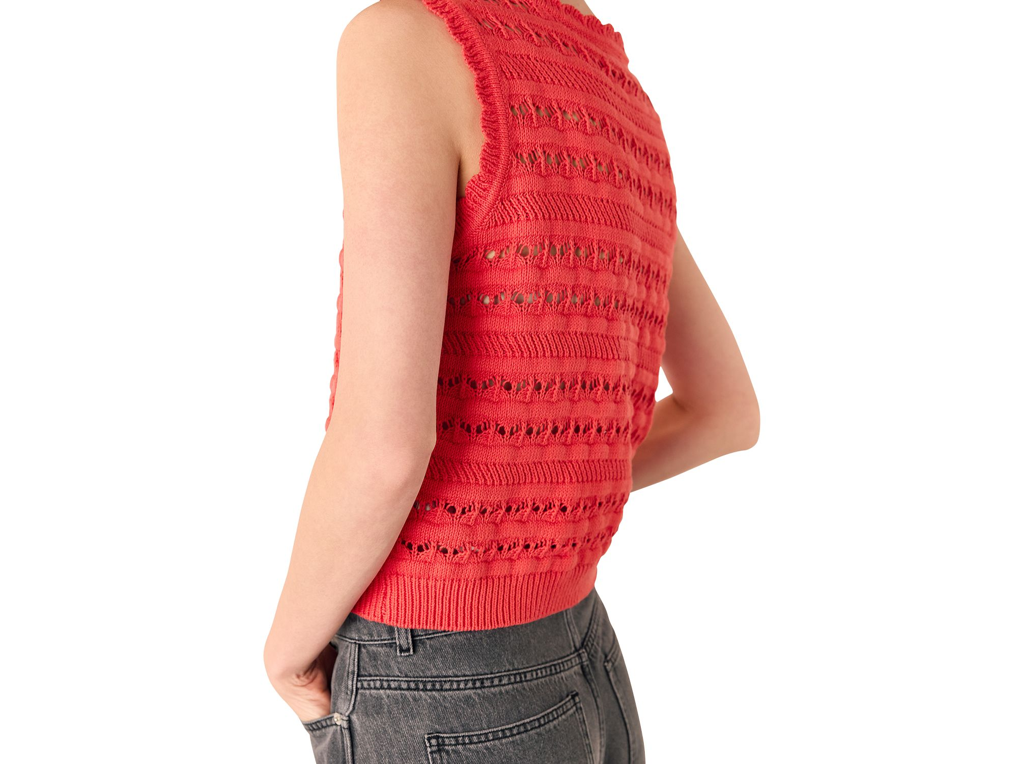 Pointelle Tank — Image 5
