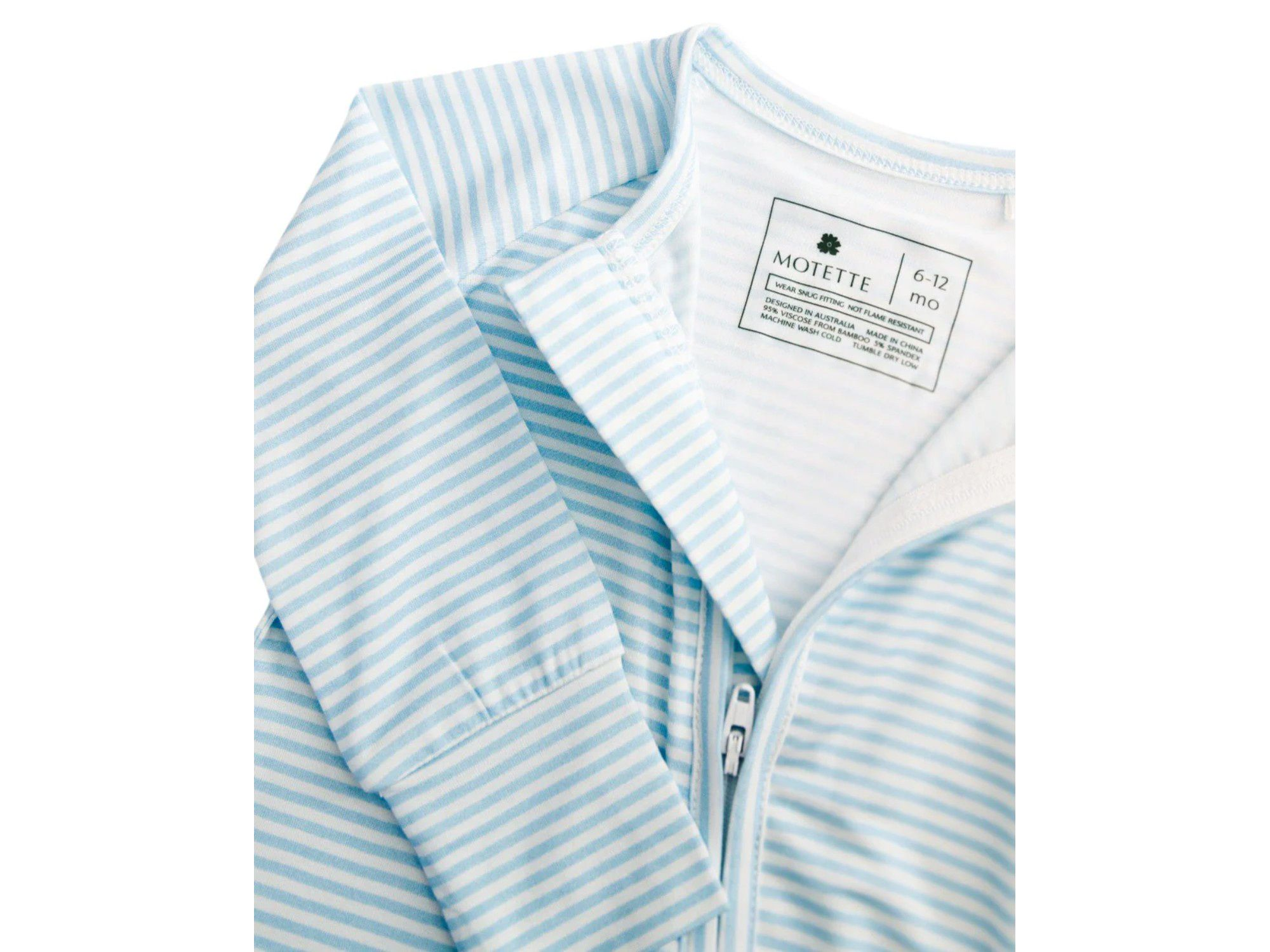 Boys' Seaside Stripe Bamboo Sleeper - Baby — Image 3