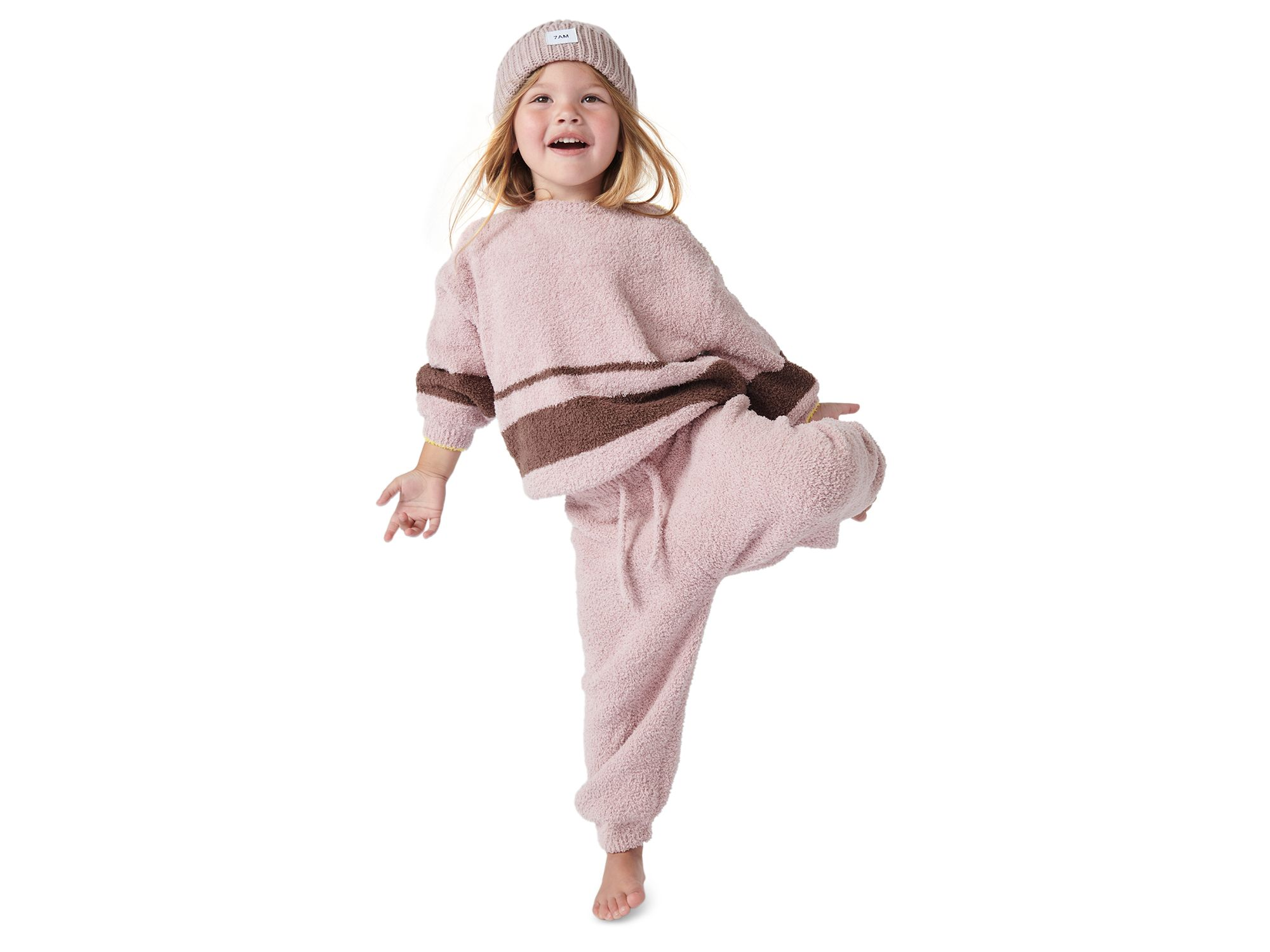 Unisex Fuzzy Boxy Lounge Pants - Baby, Little Kid — Image 11