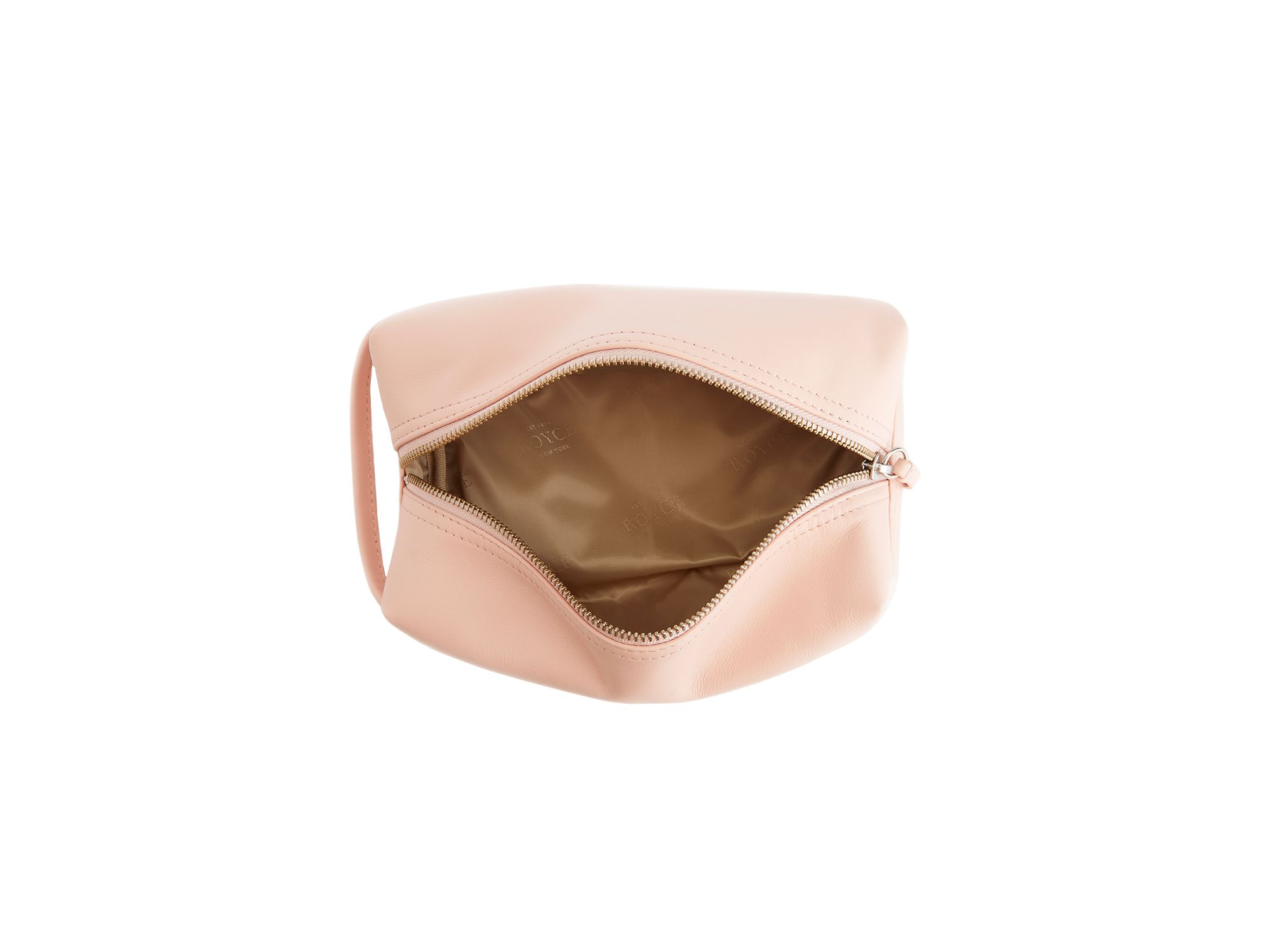 Leather Compact Toiletry Travel Bag — Image 3
