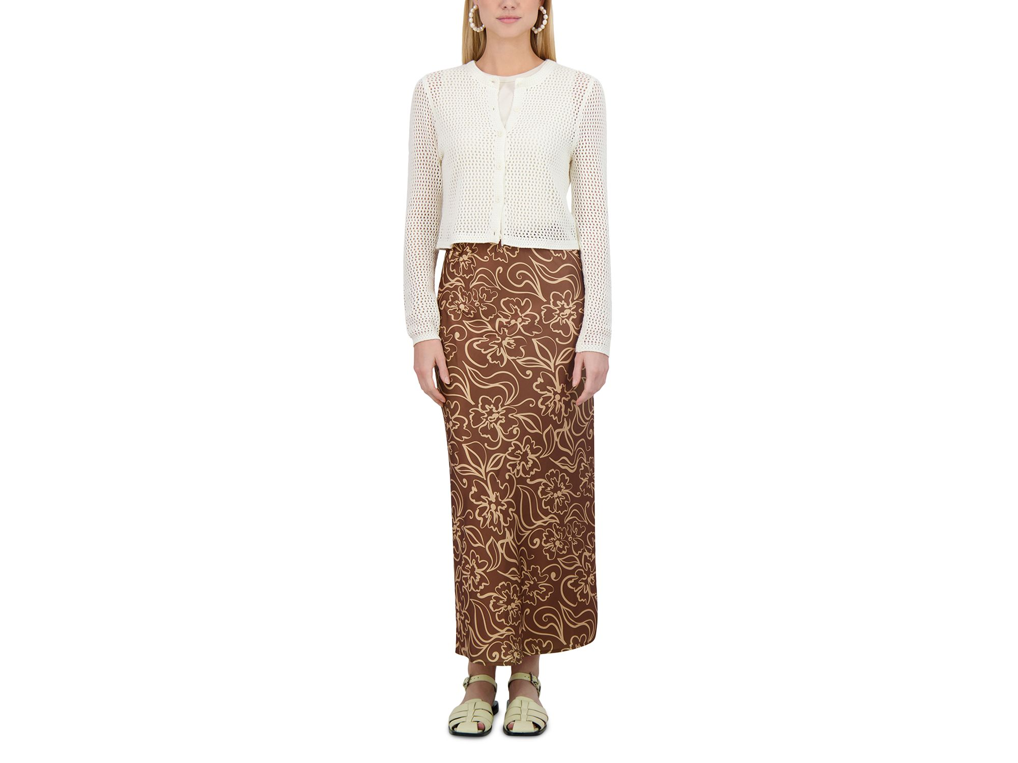 Satin Slip Skirt — Image 4