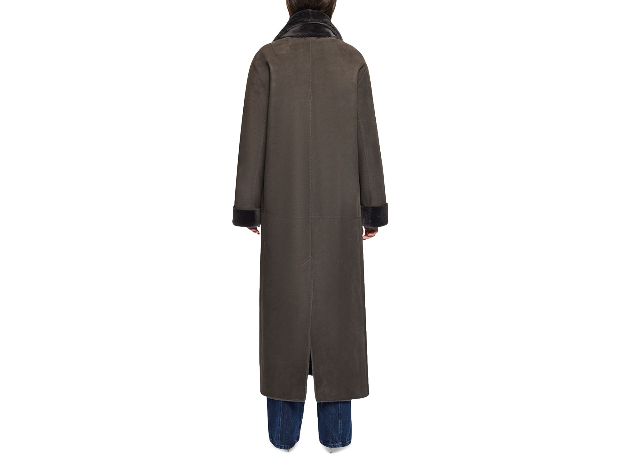 Danielle Reversible Shearling Coat — Image 4