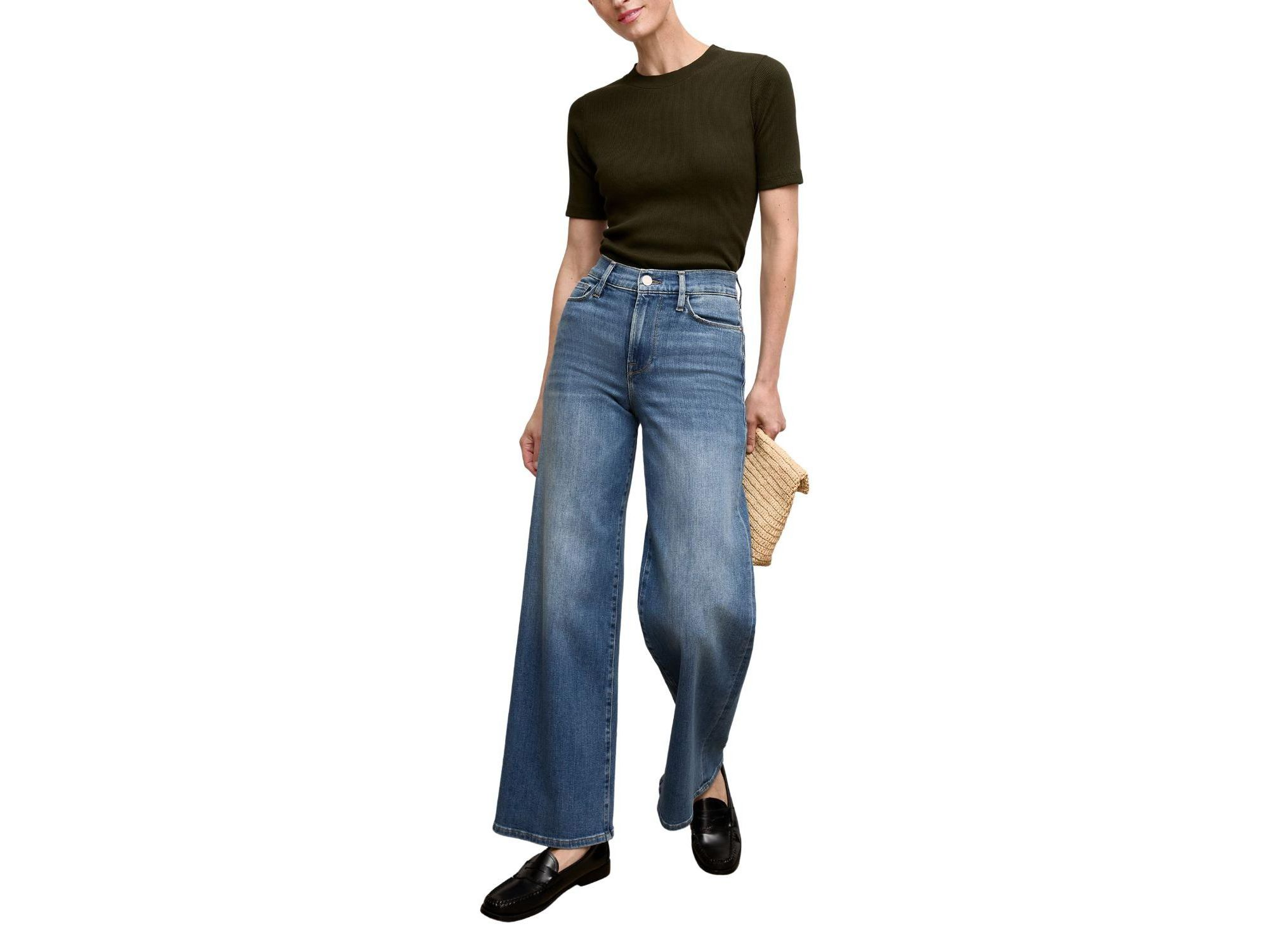 Blanche Button-Back Plush Pima Top — Image 5