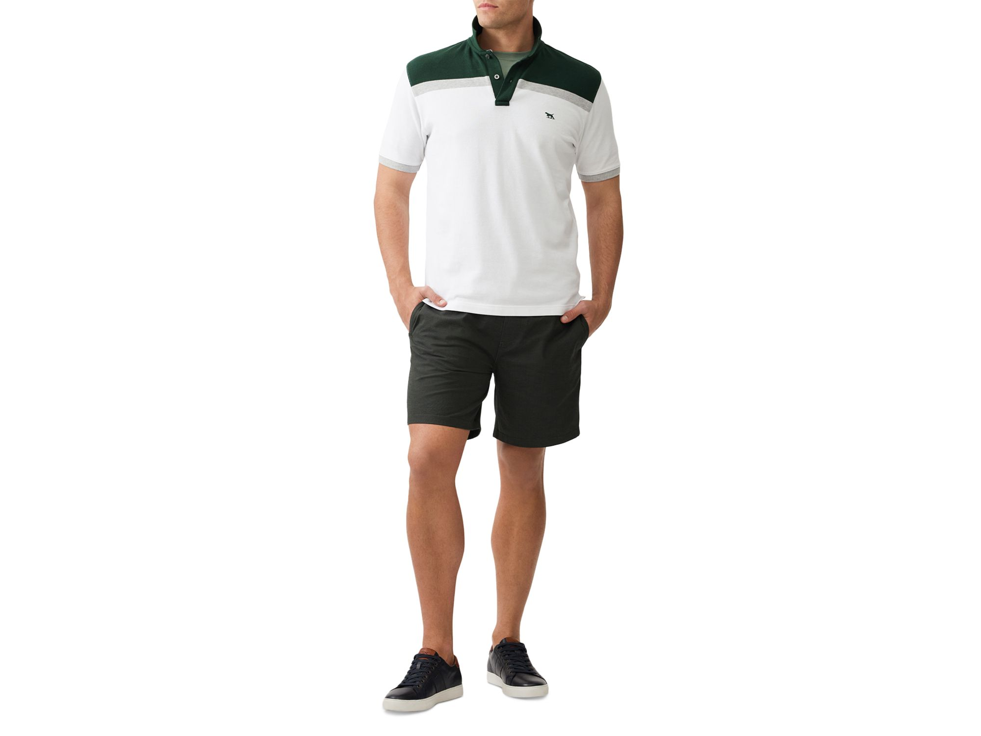 Whitby Color Block Regular Fit Polo Shirt — Image 4