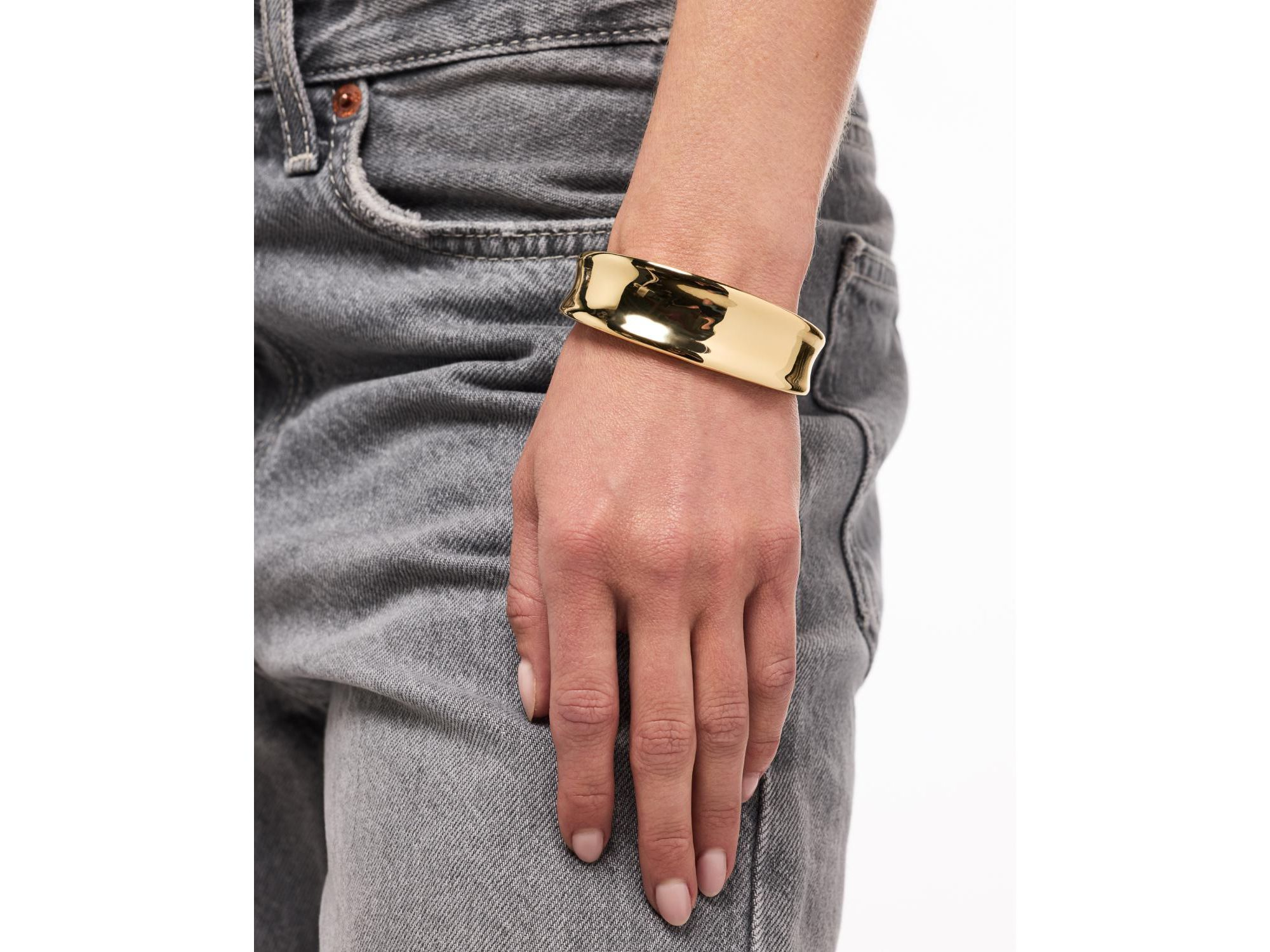 Gold Wade Cuff Bracelet — Image 3