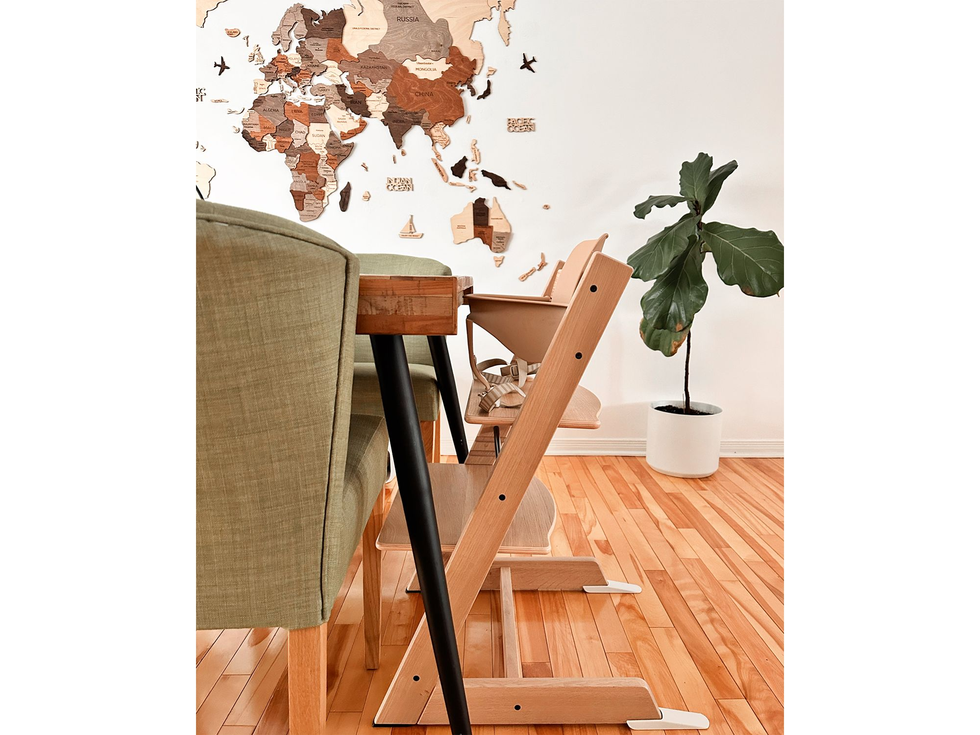 Tripp Trapp Chair and Newborn Set — Image 6
