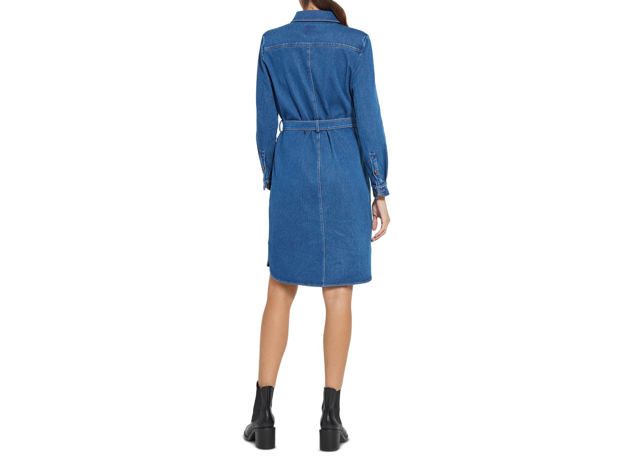 Denim Schiffer Dress — Image 4