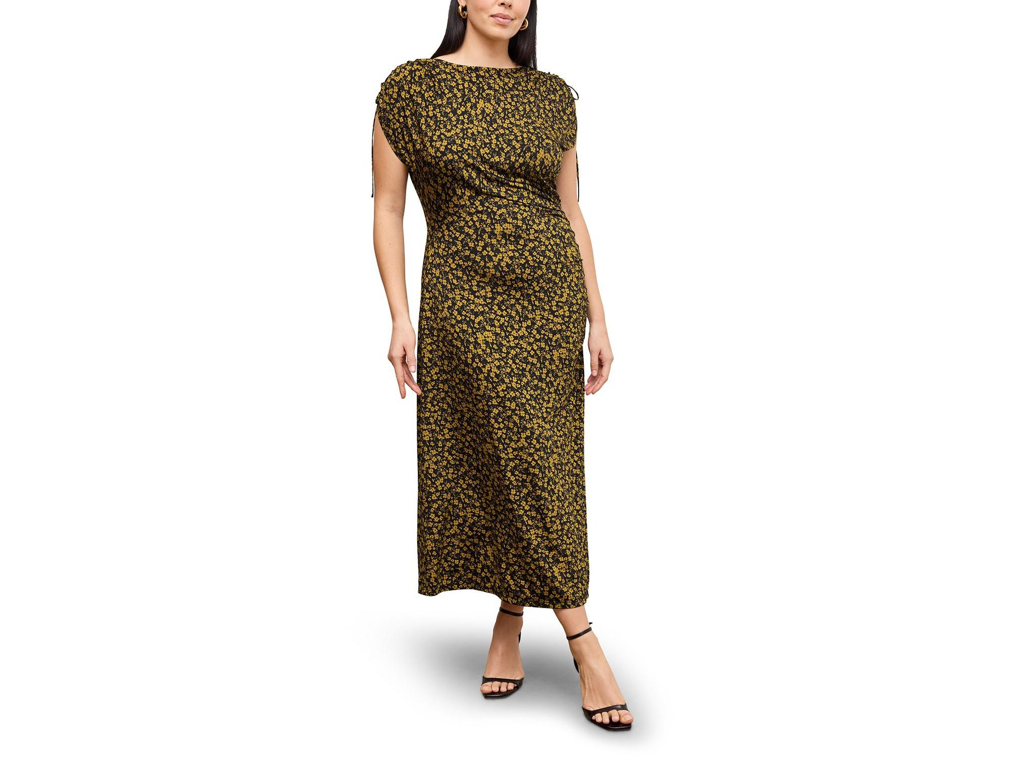 Aisling Slinky Printed Jersey Dress — Image 3