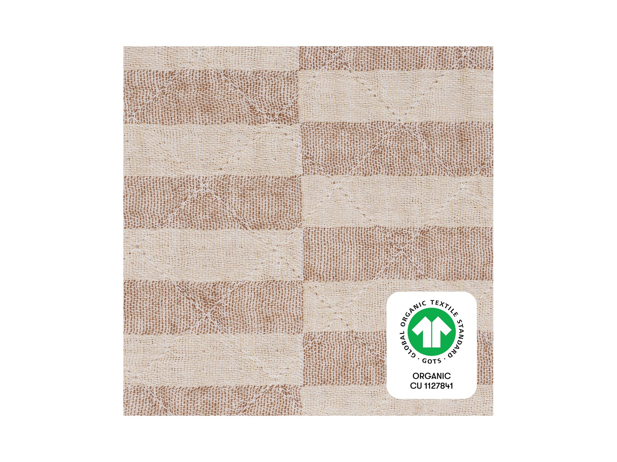 Quilted Changing Pad Cover in Muslin Cotton — Image 3