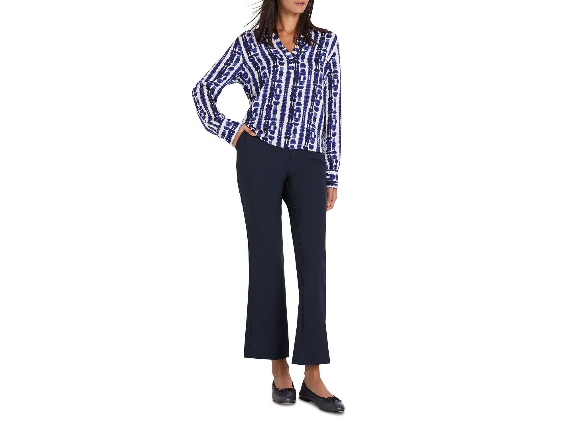 Shibori Stripe Top — Image 4