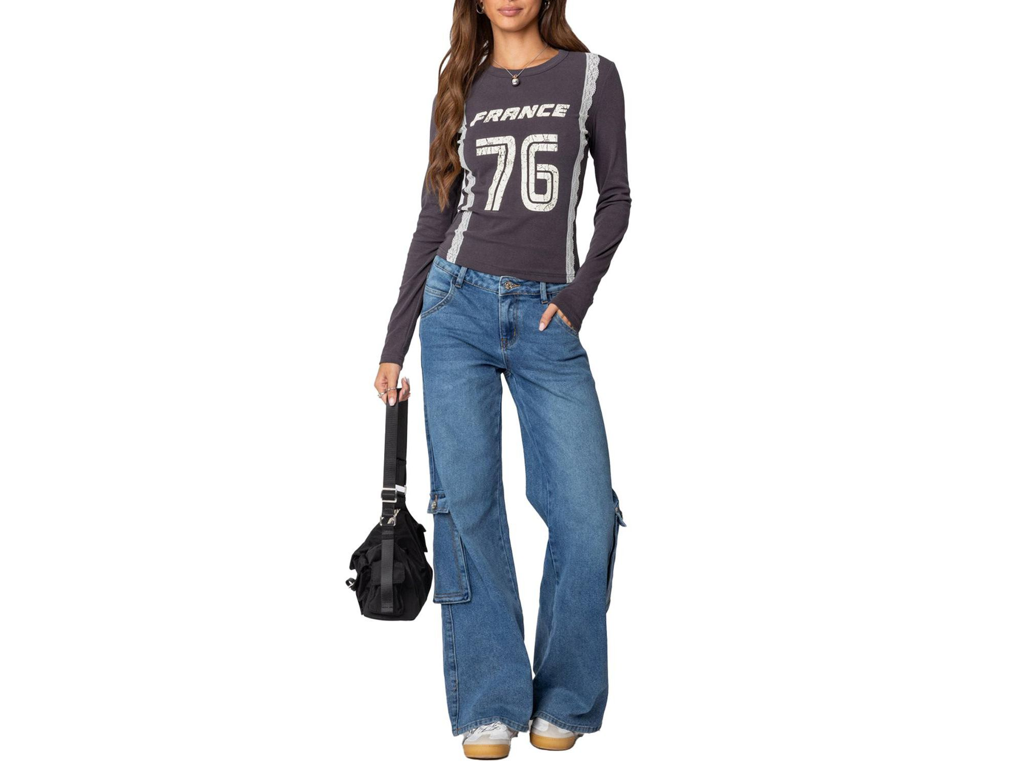 Frenchy Long Sleeve T-Shirt — Image 3