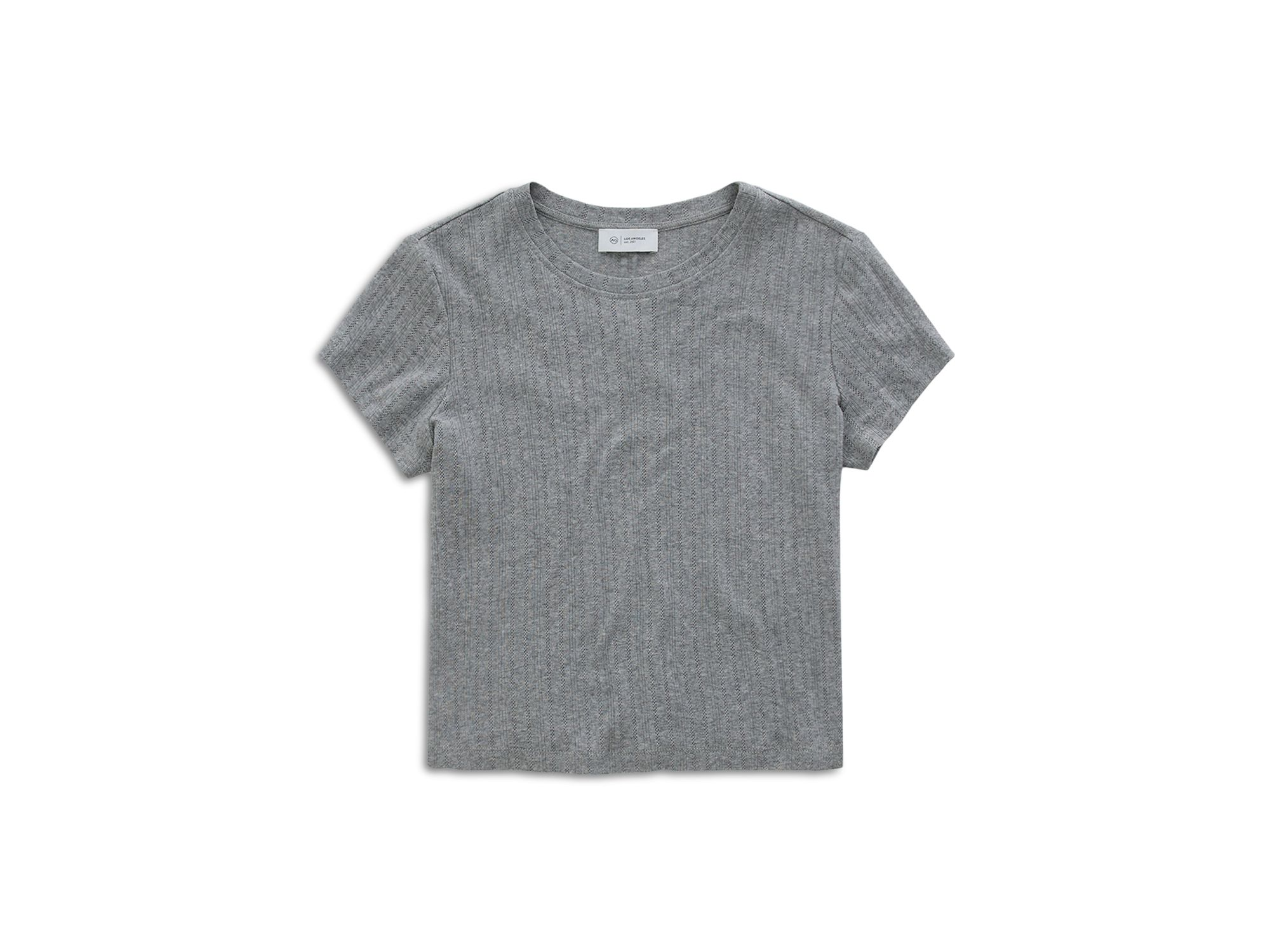Sadie Crewneck Cropped Tee — Image 5