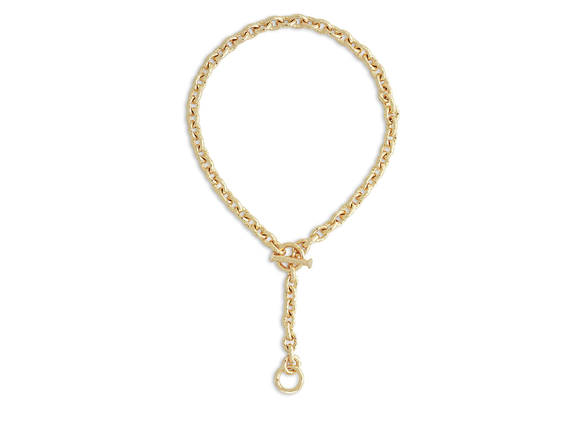 Farrier 18K Yellow Gold Plated Chain Necklace, 16"-18"L — Image 4