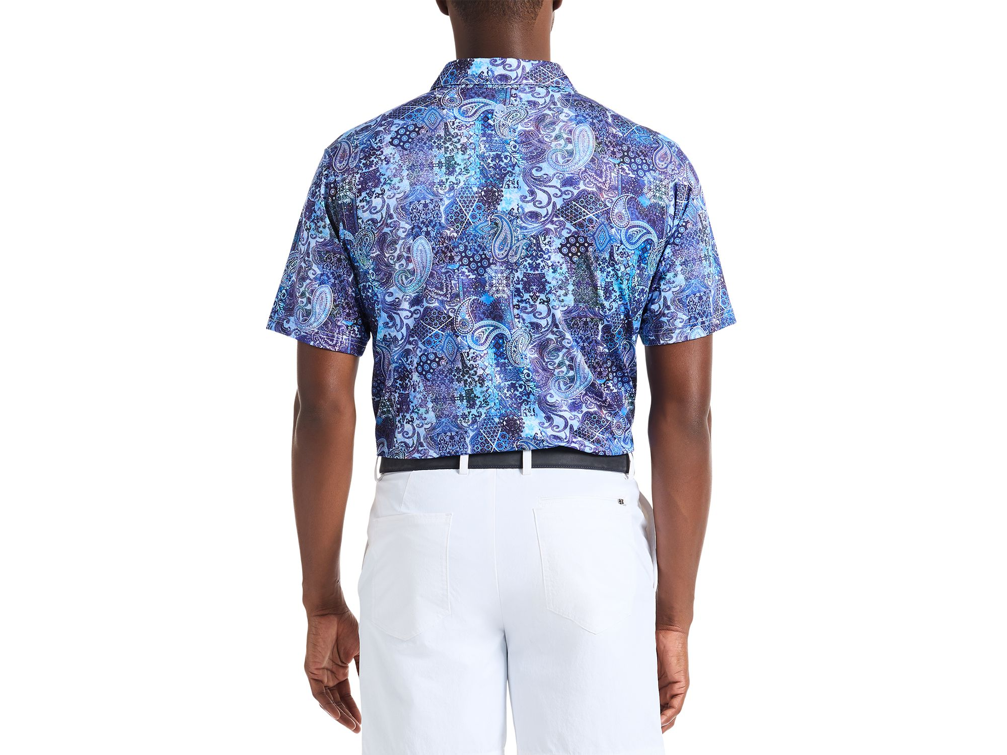Brettman Short Sleeve Knit Polo Shirt — Image 5