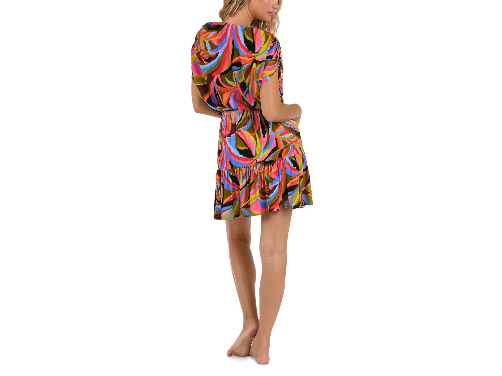 Tropic Waves Swim Cover-Up Dress — Image 7