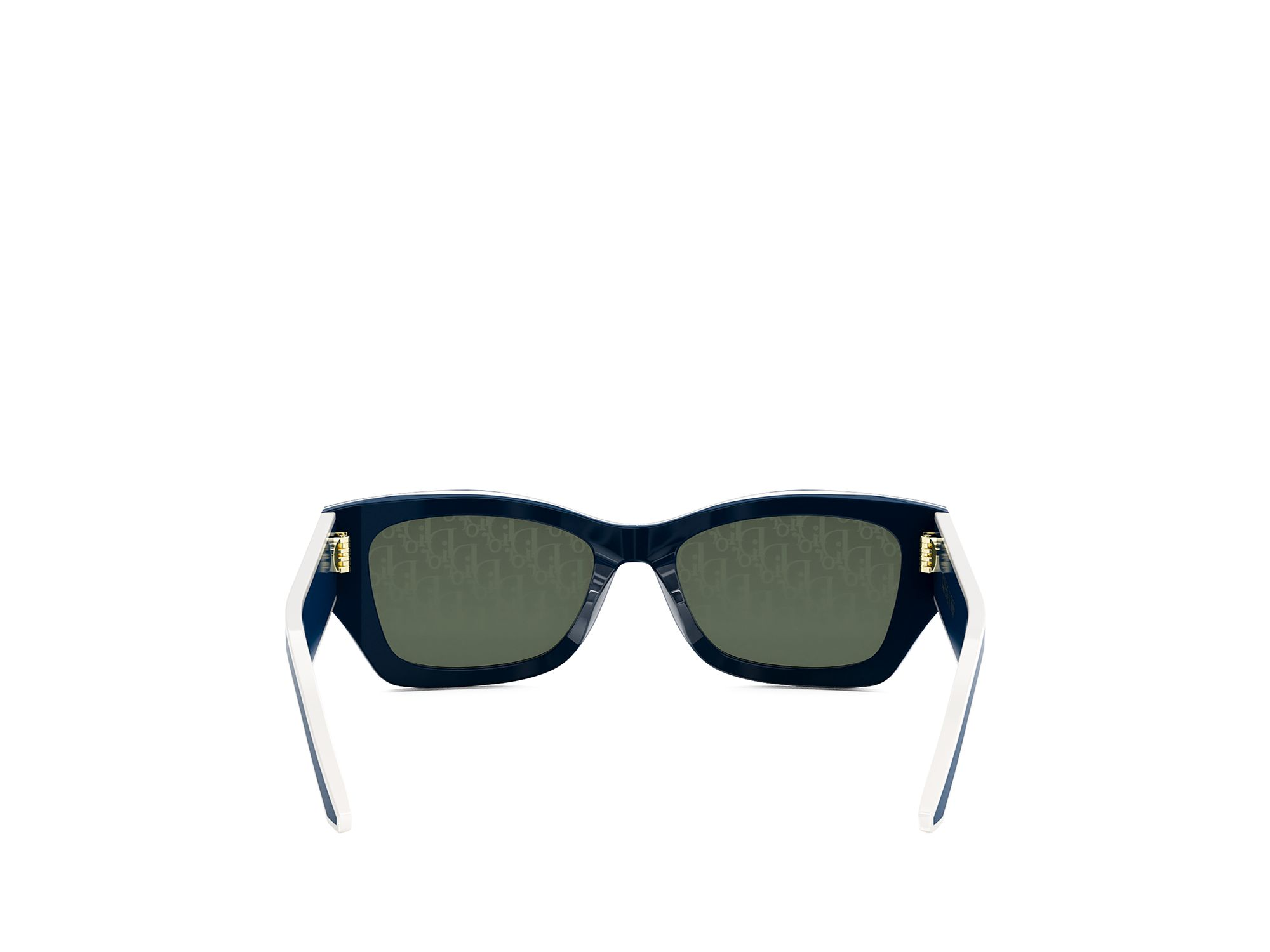 Pacific S2U Blue Geometric Sunglasses, 53mm — Image 4