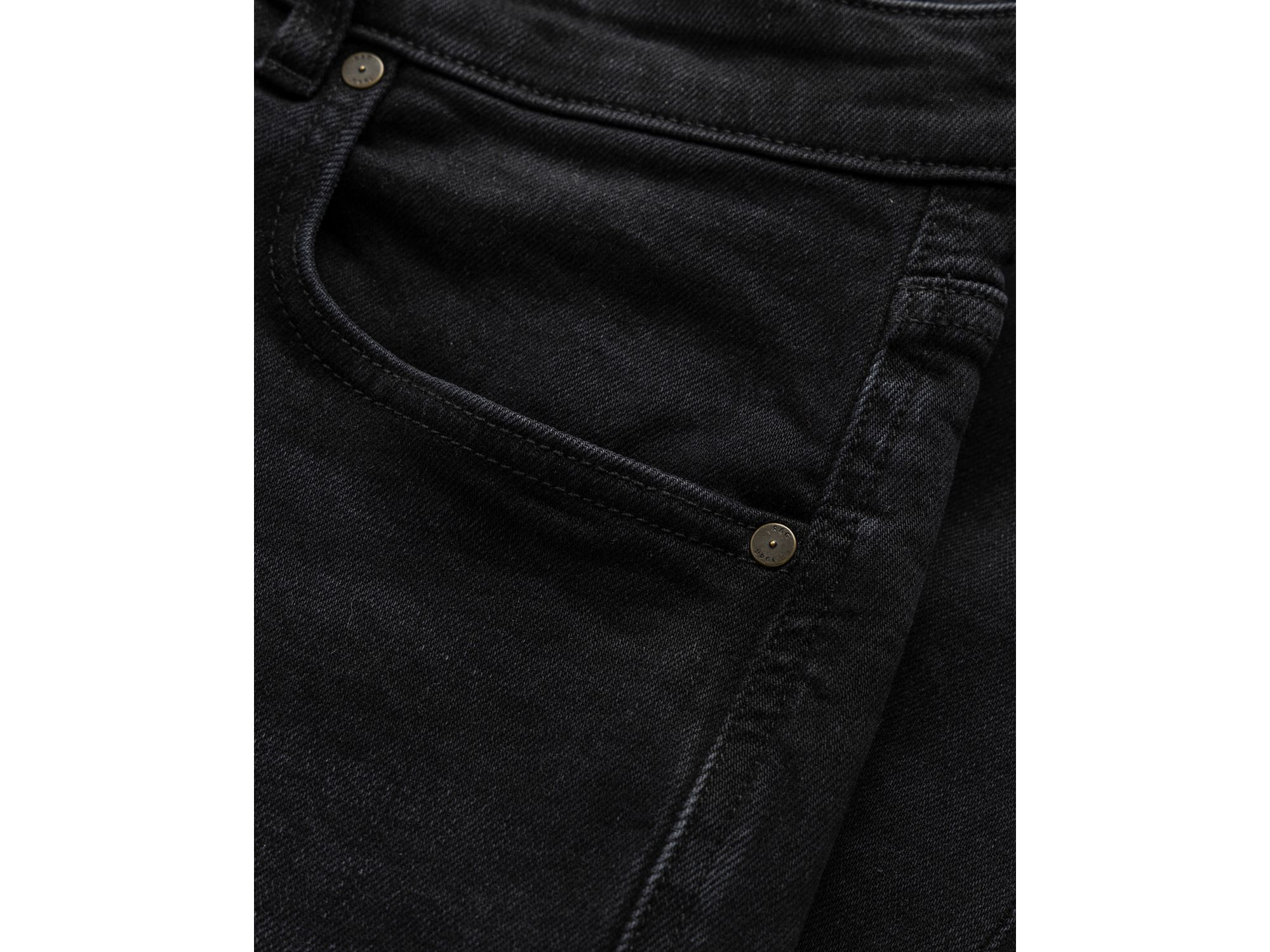 Hira Slim Jeans in Coal — Image 3