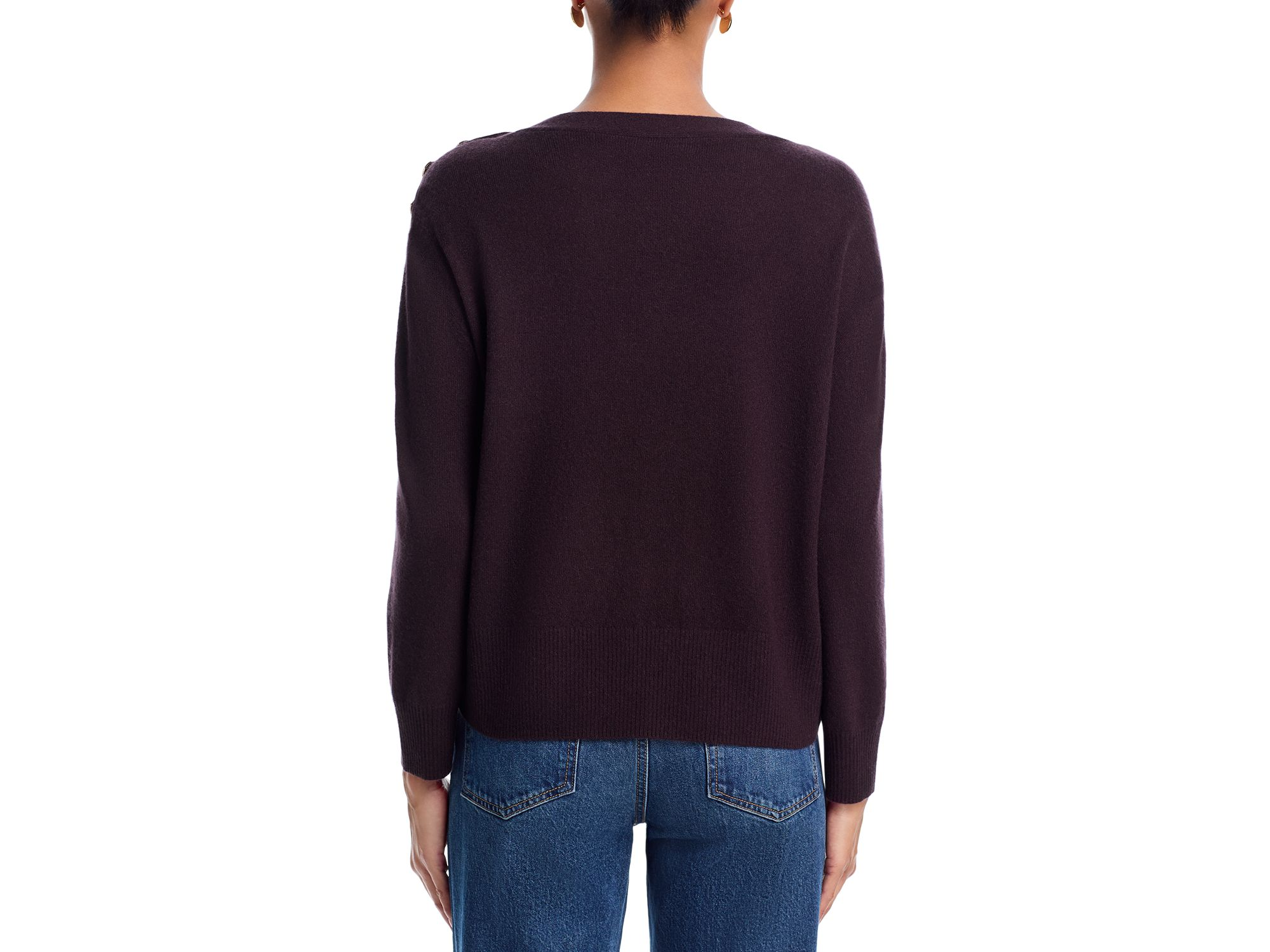 Cashmere Boat Neck Sweater - Exclusive — Image 3