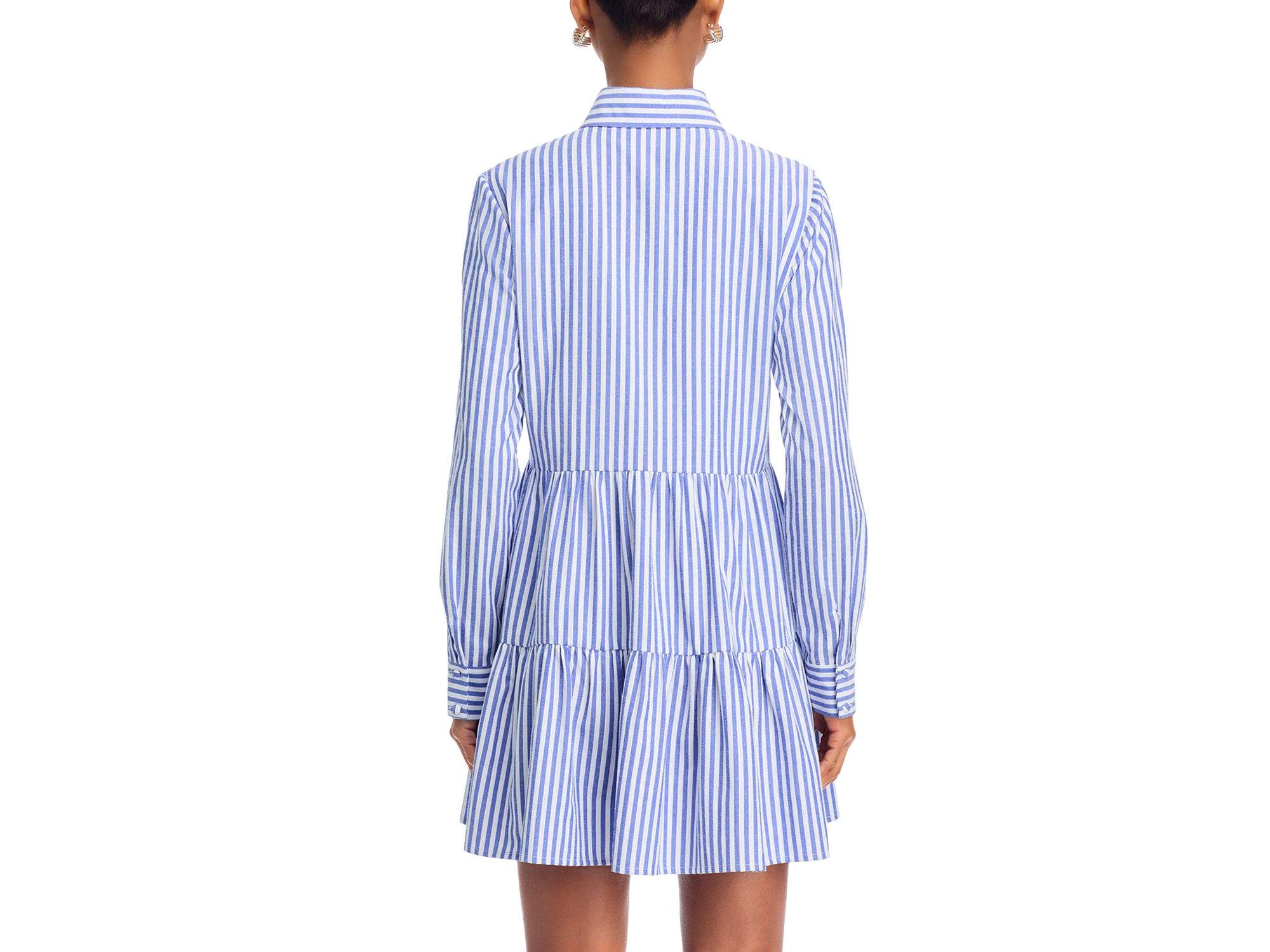 Striped Mini Dress - Exclusive — Image 4