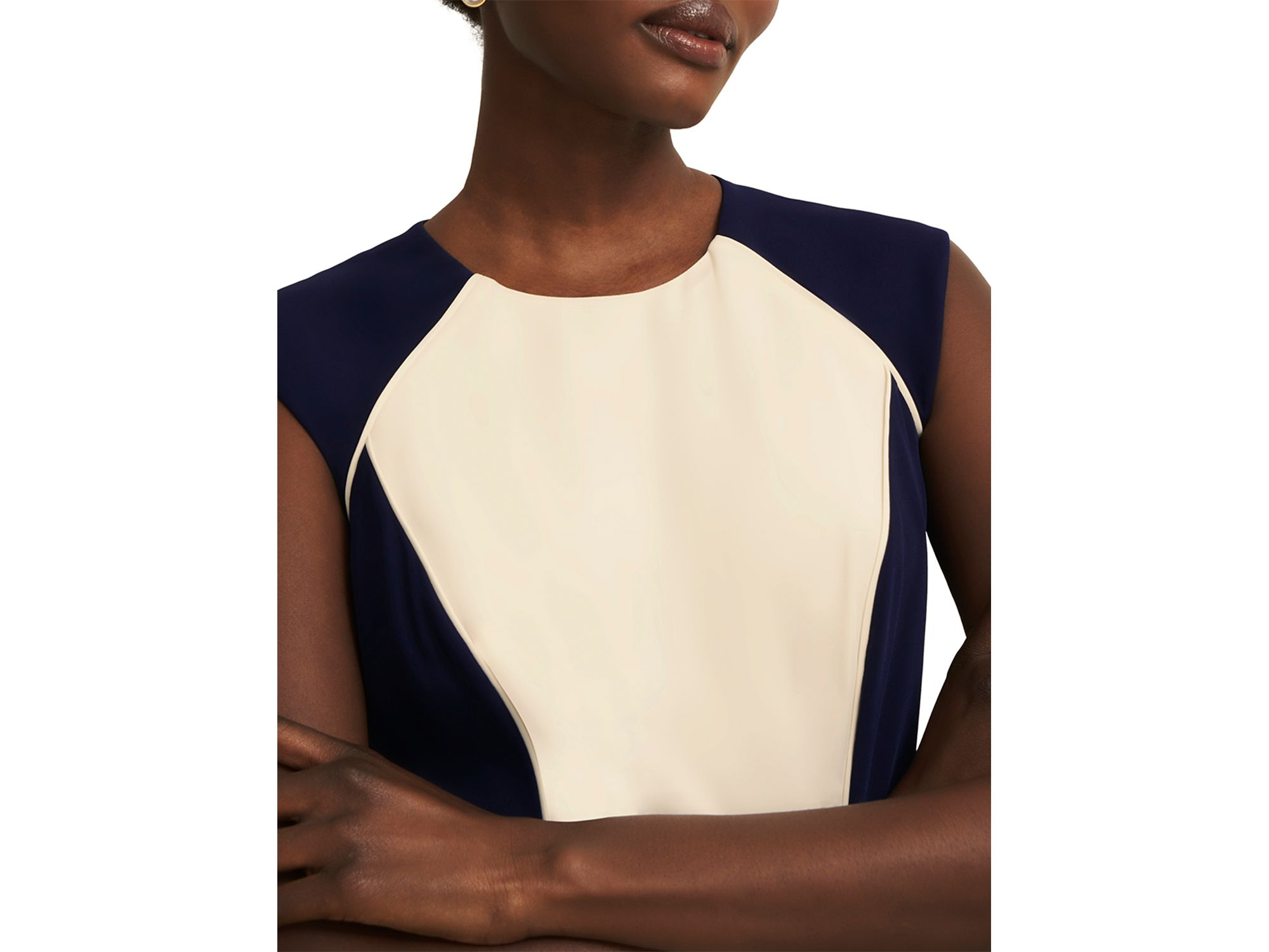 Andrea Color Blocked Dress — Image 3