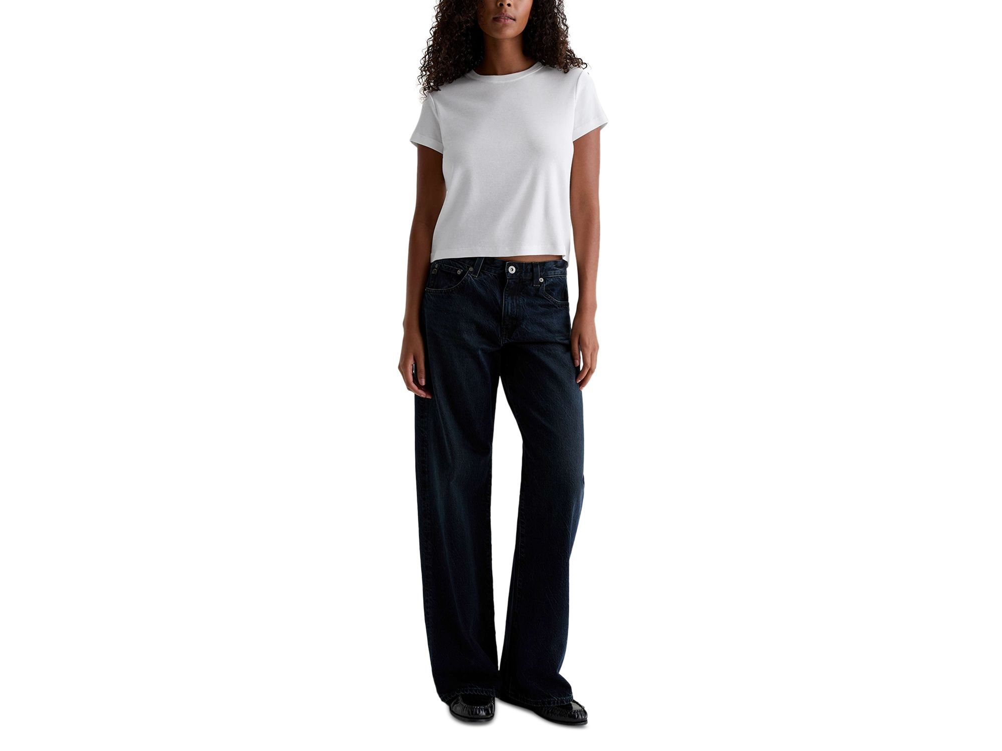 Sadie Crew Cropped Tee — Image 7