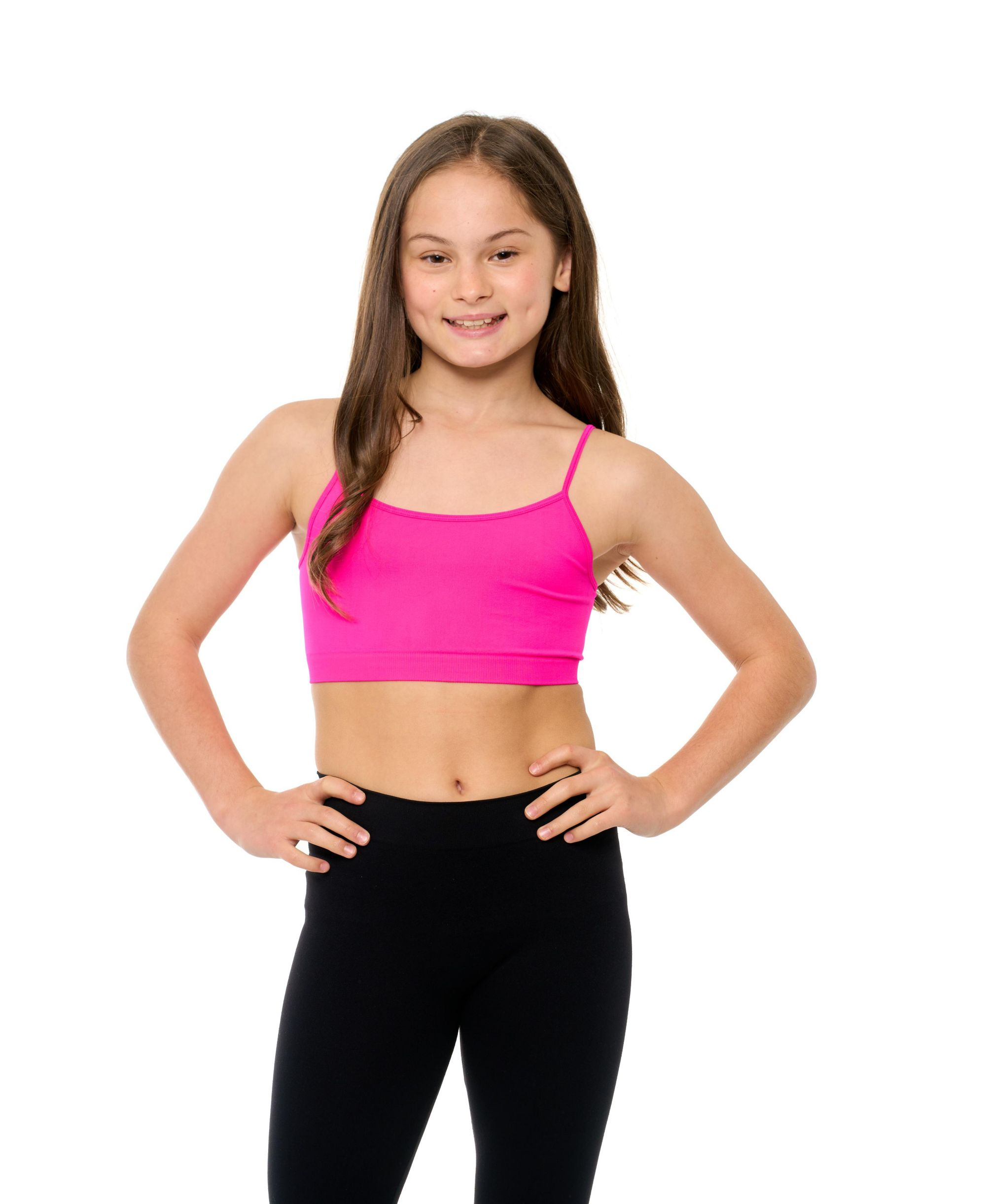 Girls' Bundle of Two Bandeau Bra Cami - Big Kid — Image 5