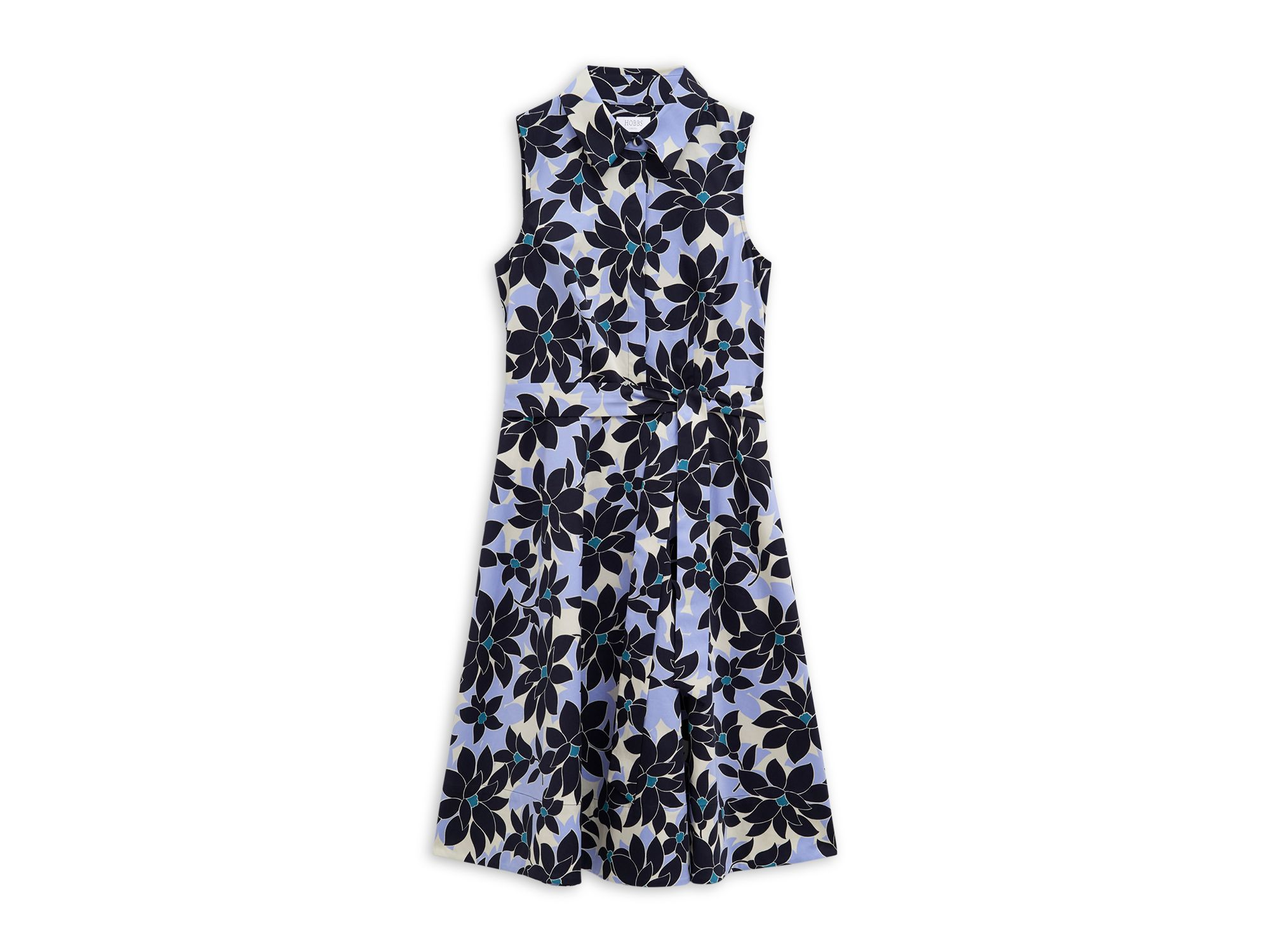 Beki Floral Print Shirtdress — Image 5