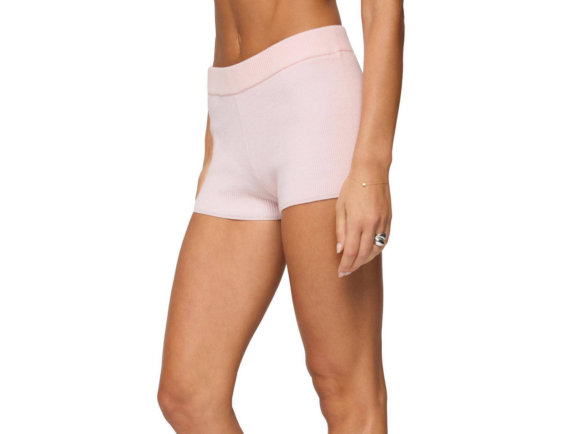 Lorie Ribbed Knit Shorts — Image 3