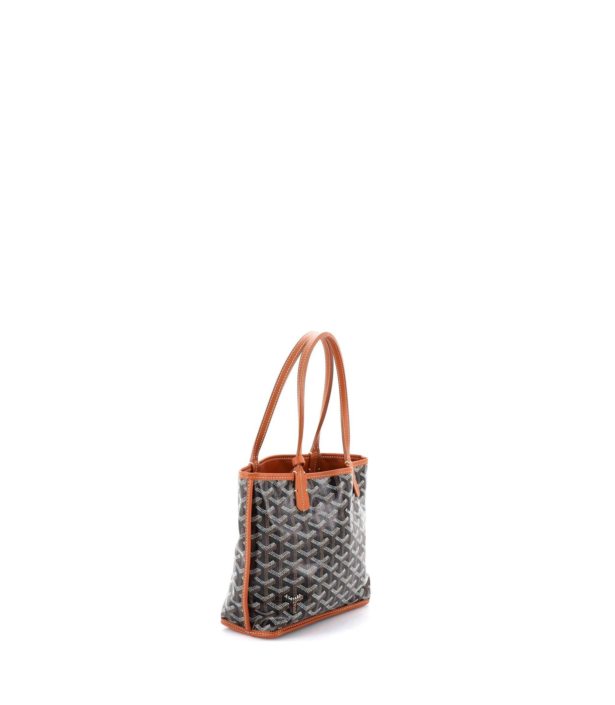 Mini Anjou Reversible Tote Coated Canvas — Image 5
