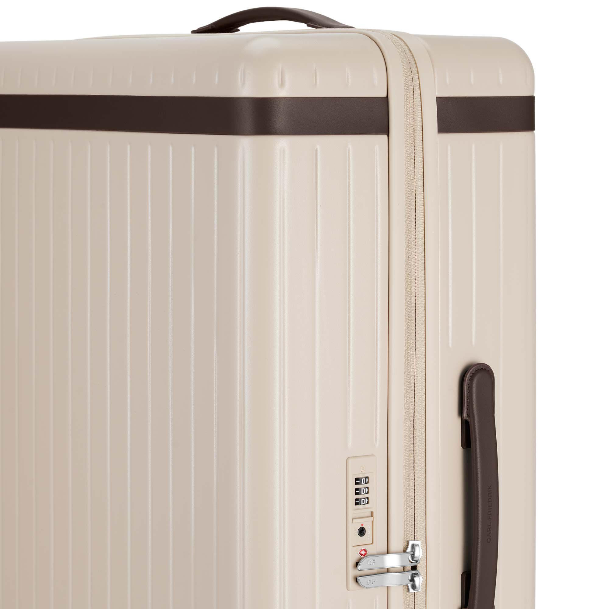 The Large Check In Zip Spinner Suitcase — Image 3