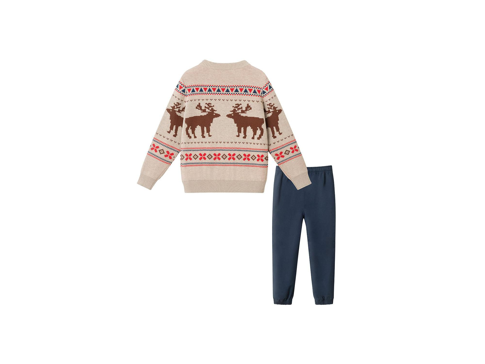 Boys' Winter Moose Sweater and Pant Set - Little Kid, Big Kid — Image 4