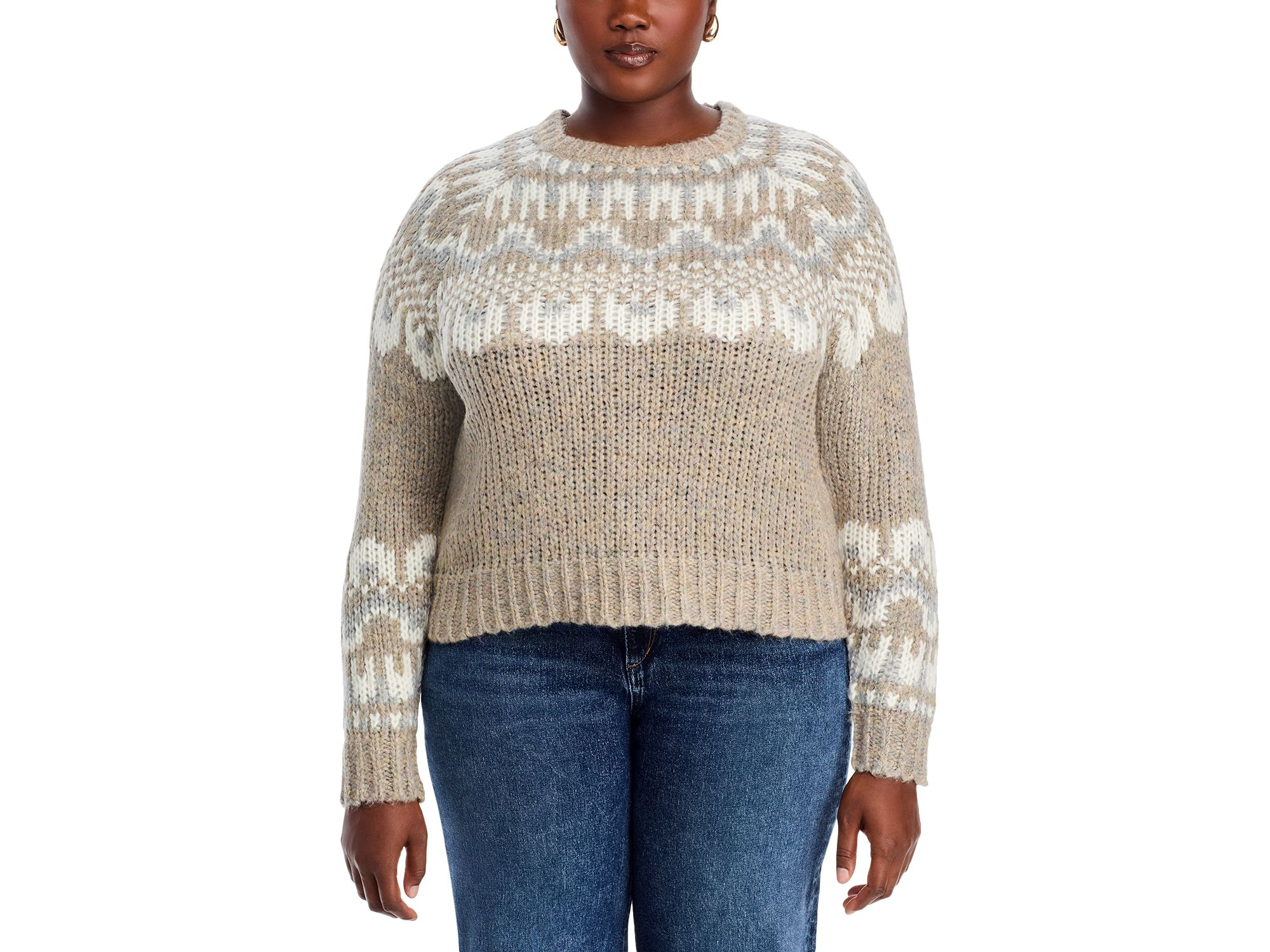 Fair Isle Crewneck Sweater - Exclusive — Image 5