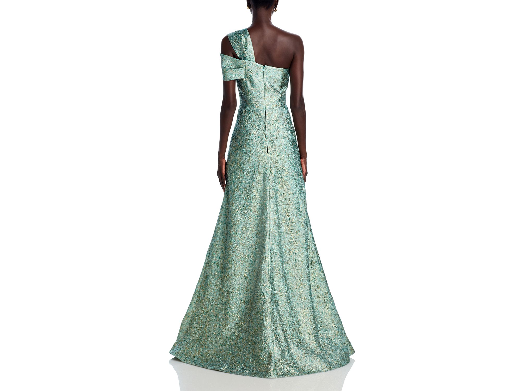 Metallic Jacquard Gown — Image 4