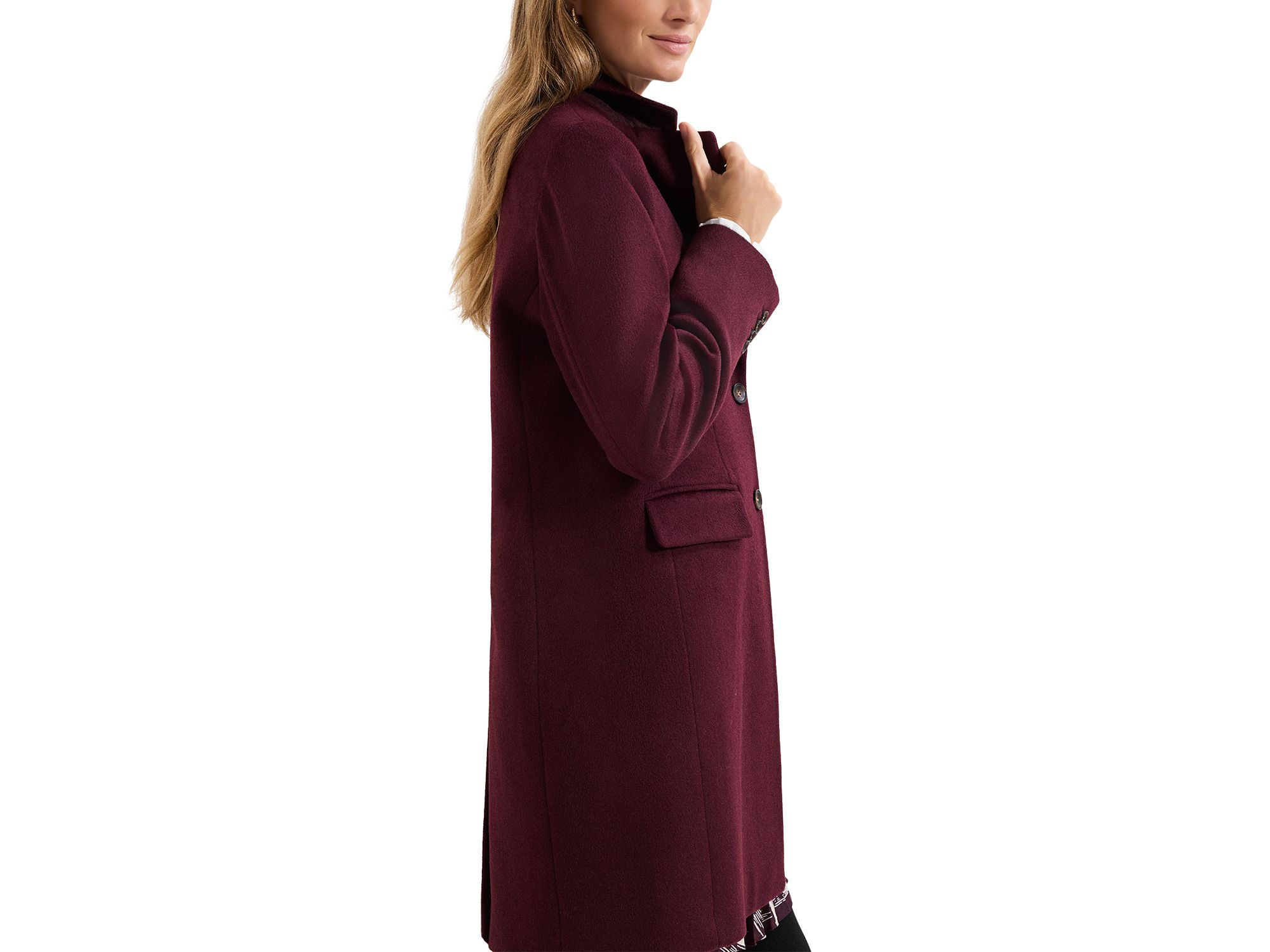 Lydia Wool Blend Coat — Image 7