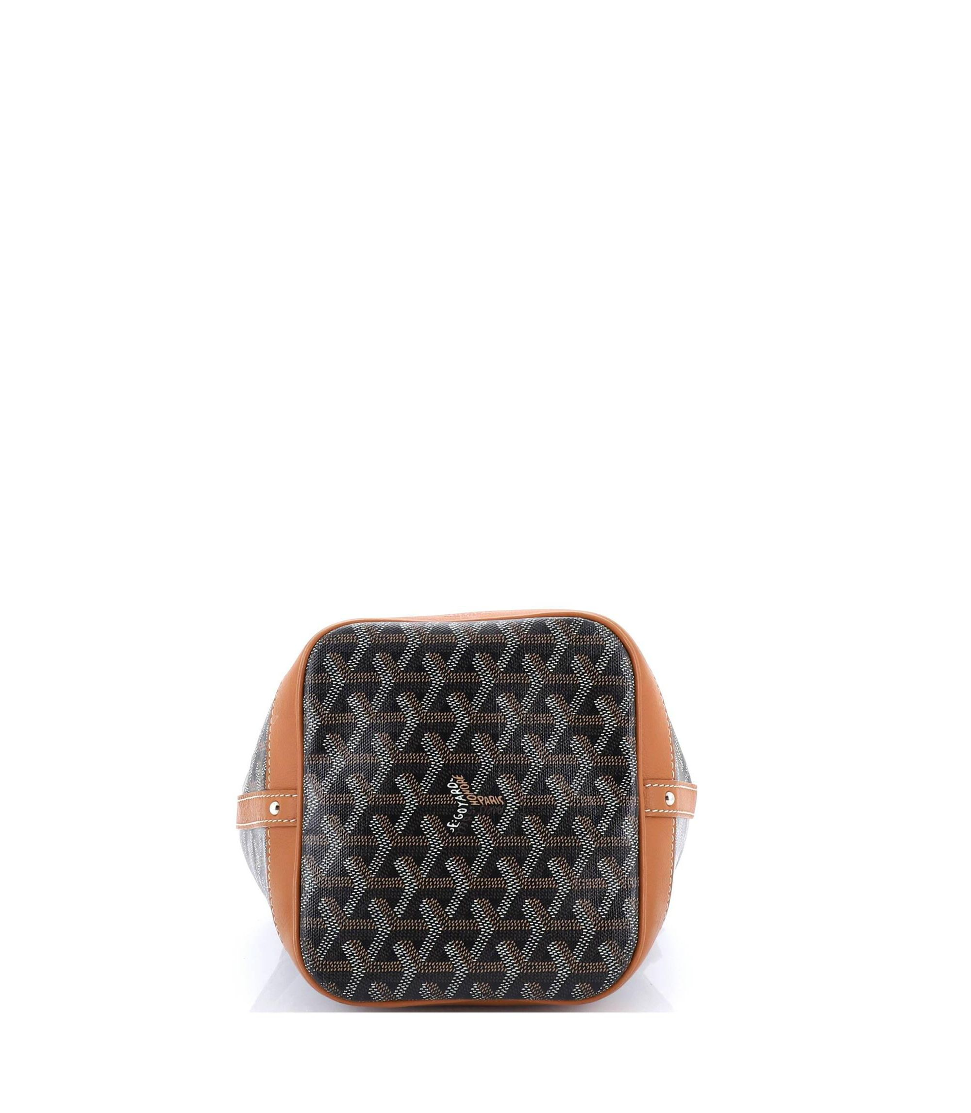 PM Petit Flot Bucket Bag Coated Canvas — Image 7