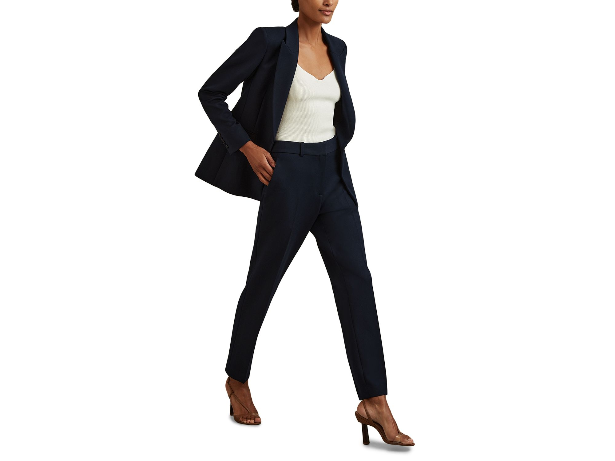Petites Gabi Slim Leg Trousers — Image 4